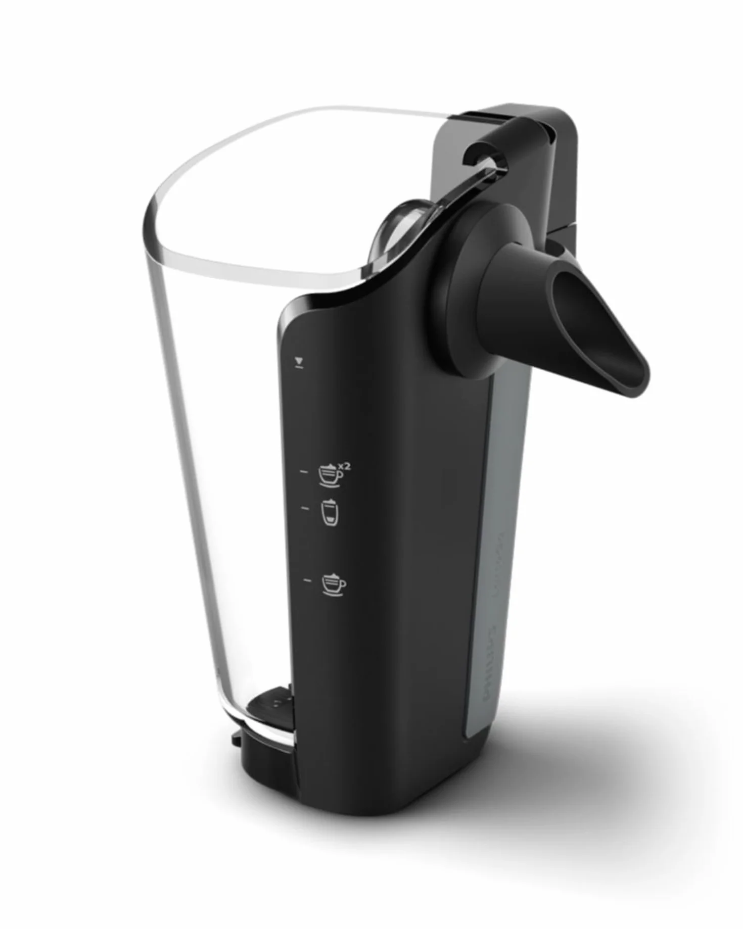 Philips LatteGo CA6708/10 - Recipiente para leche (2 piezas, para cafeteras LatteGo)