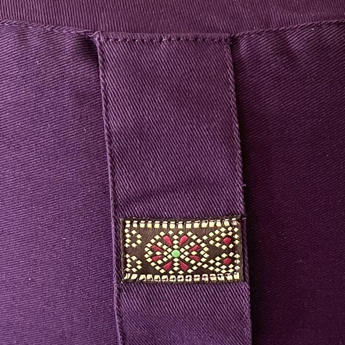 Cojín de meditación dunkelviolett