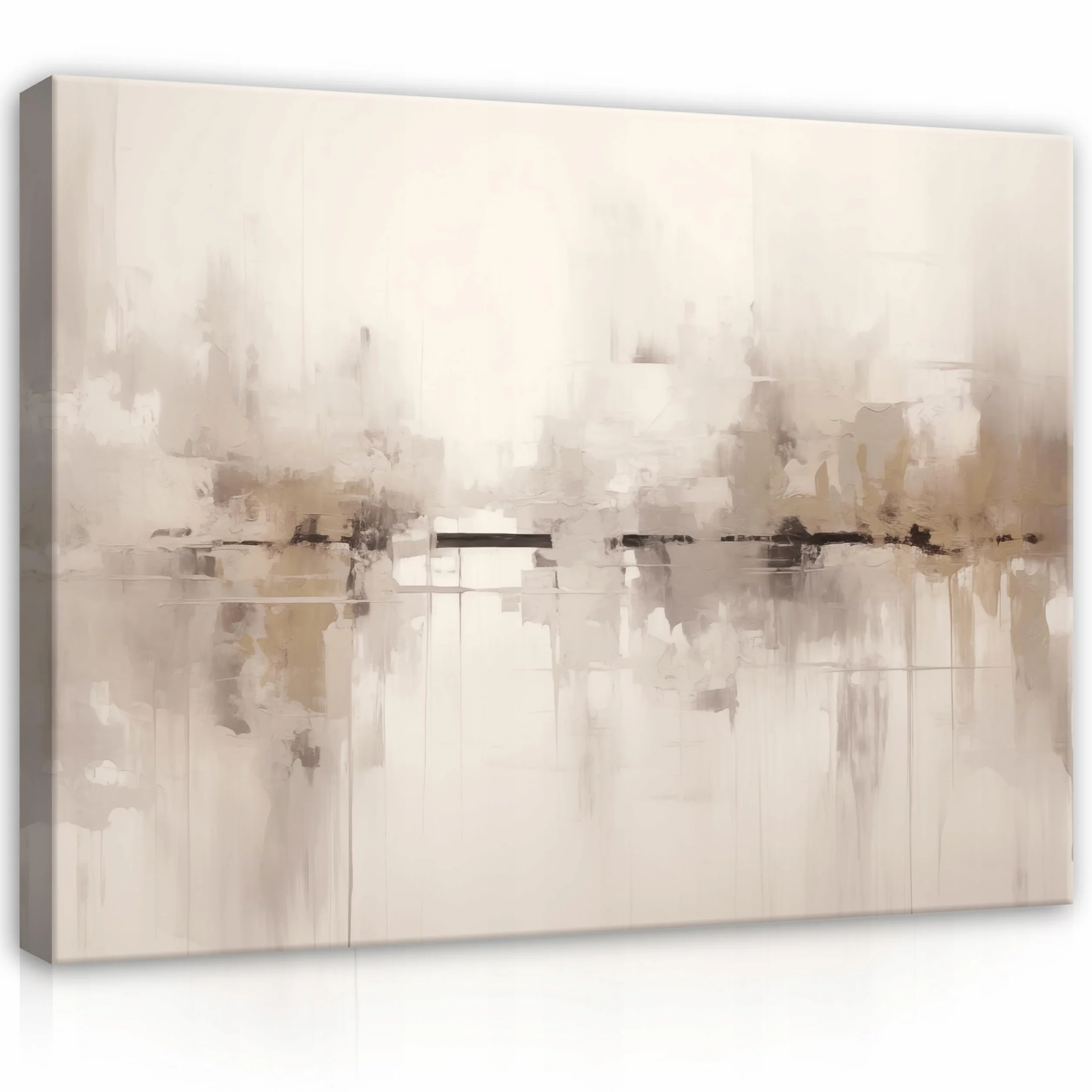 WallArena - Cuadros en lienzo - Abstracto, 100x70 cm - Imagen sobre lienzo - Cuadro de pared XXL grande - Cuadros de pared para salon y dormitorio - para salon modernos impresion artistica | Impresión de lienzo abstracto, imagen sobre lienzo, tamaño: 100x