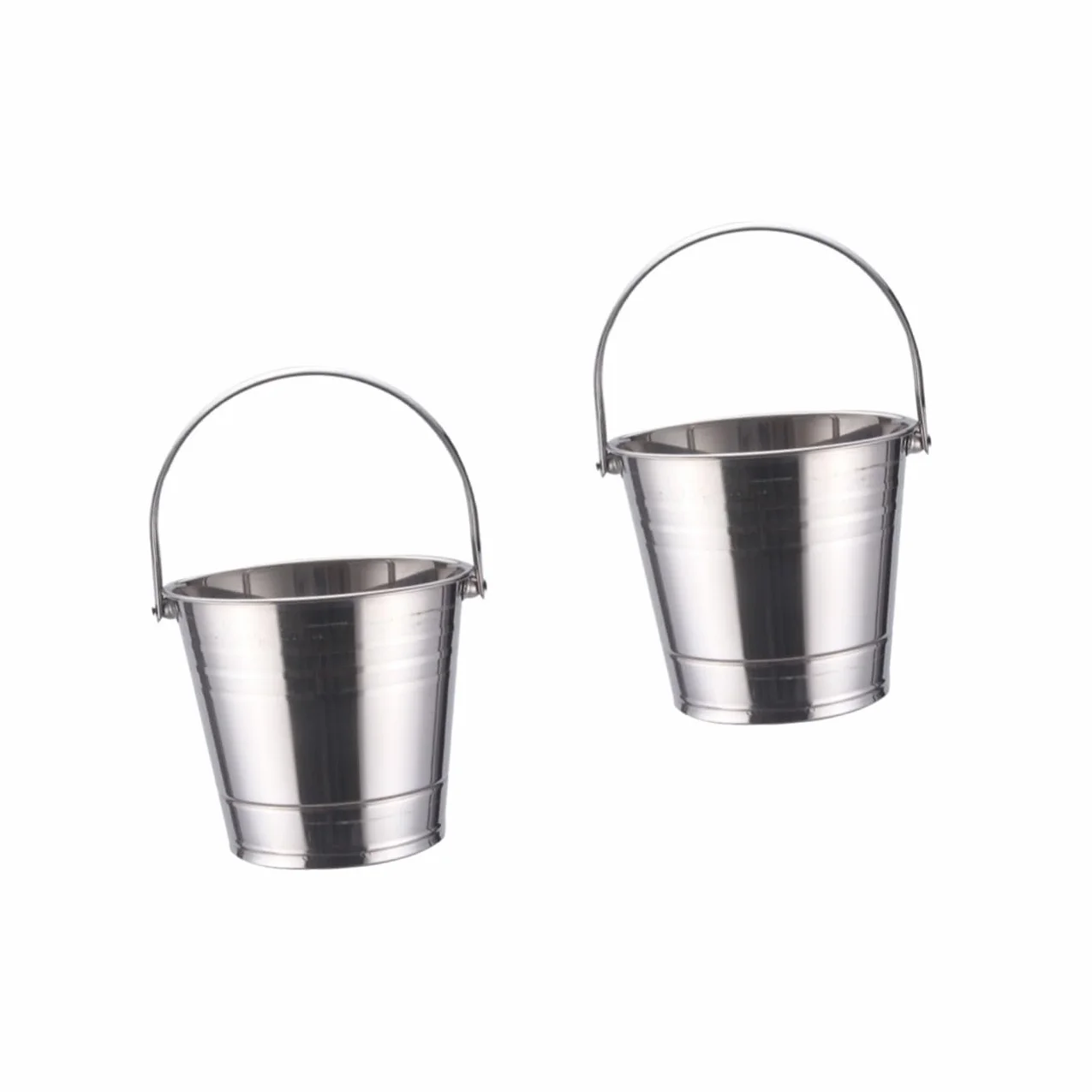 Cabilock 2 Piezas Cubo de Hielo de Acero Inoxidable enfriamiento de Cerveza Fabricante de Hielo de guijarros Bol Ice Cube Barril de Cerveza Cubo de Hielo de Bebidas Cubo de Cerveza de Hielo