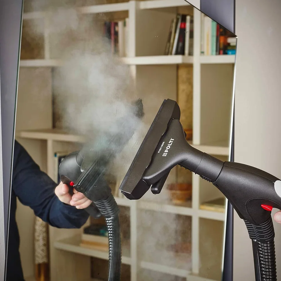 Polti Vaporetto Lecoaspira FAV30 Limpiador a Vapor Aspirador 2450W 4 Bar Blanco