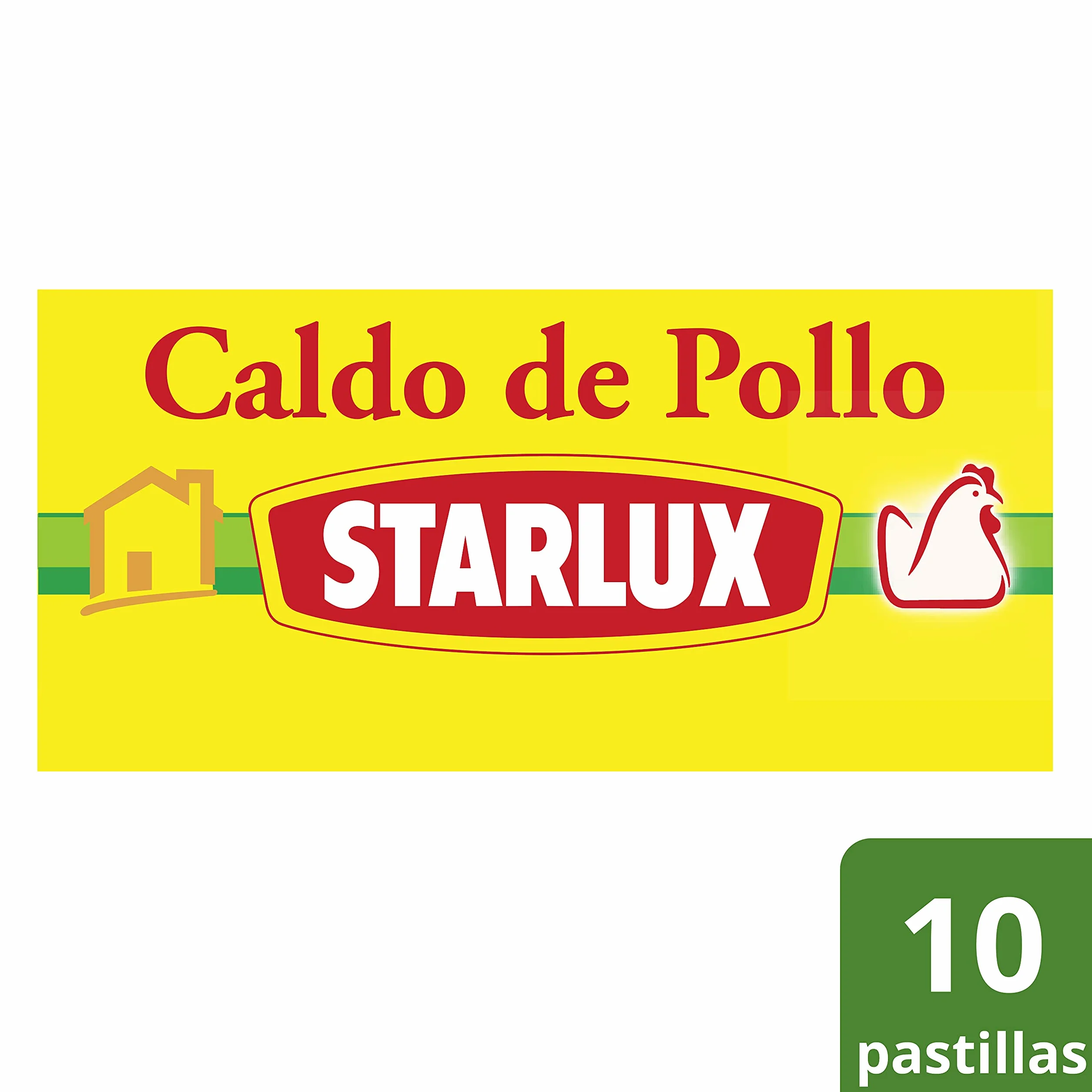 Knorr Starlux Caldo Pastilla Pollo 10 pastillas