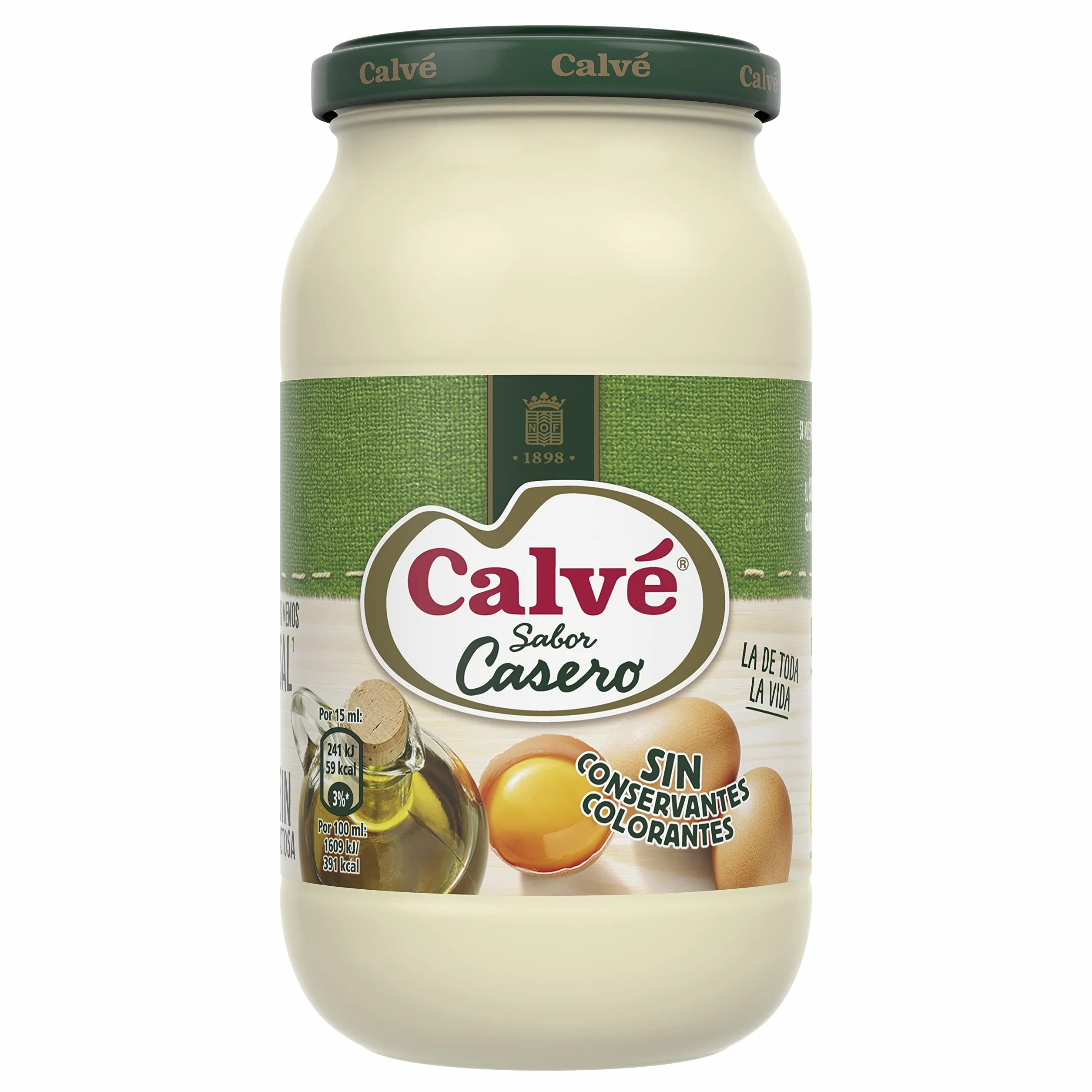 Calvé Mayonesa casera frasco 430 ml