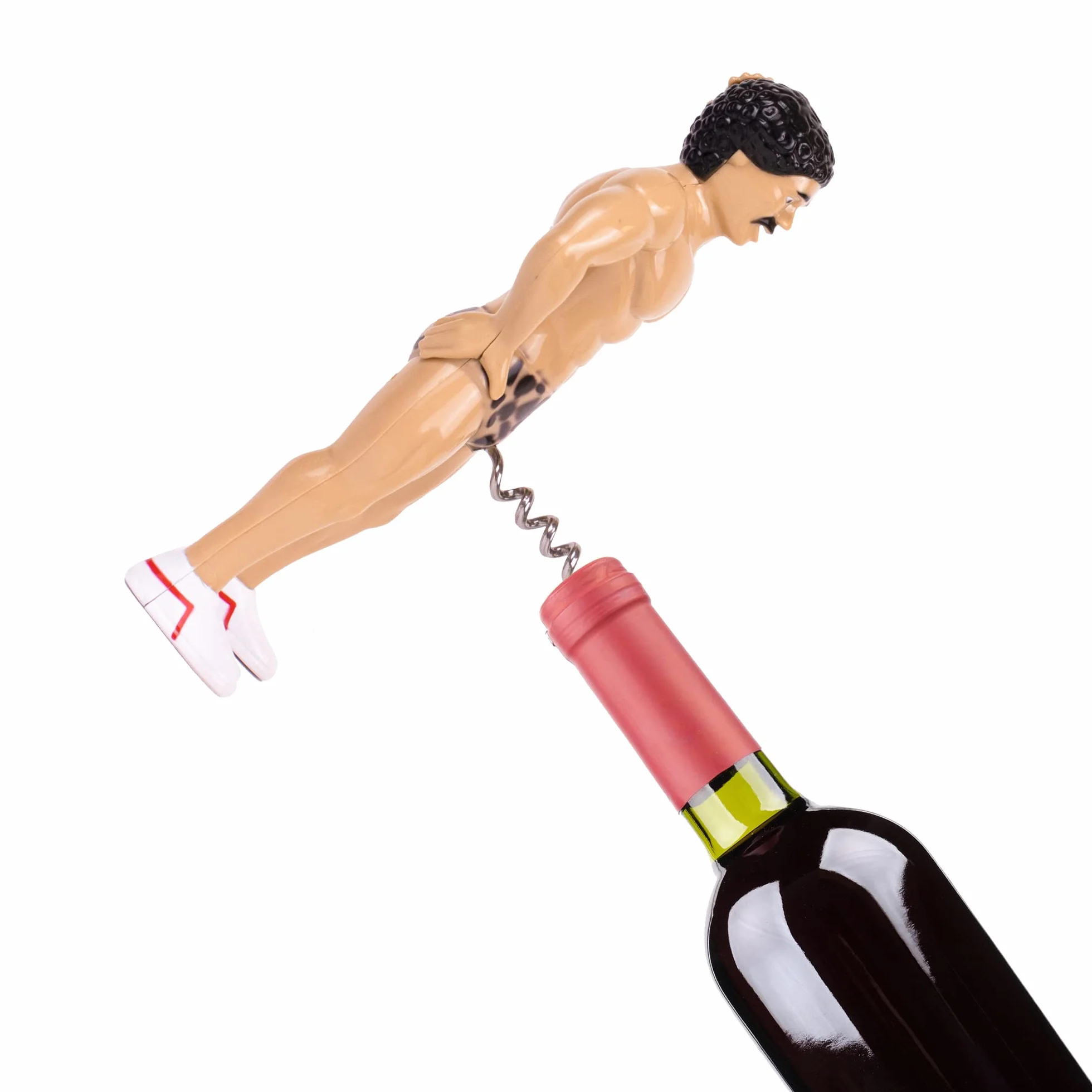 I-Total - Abridor de Botellas de plástico para Hombre/Abridor de Botellas Divertido Perfecto para Regalo Divertido (Man)