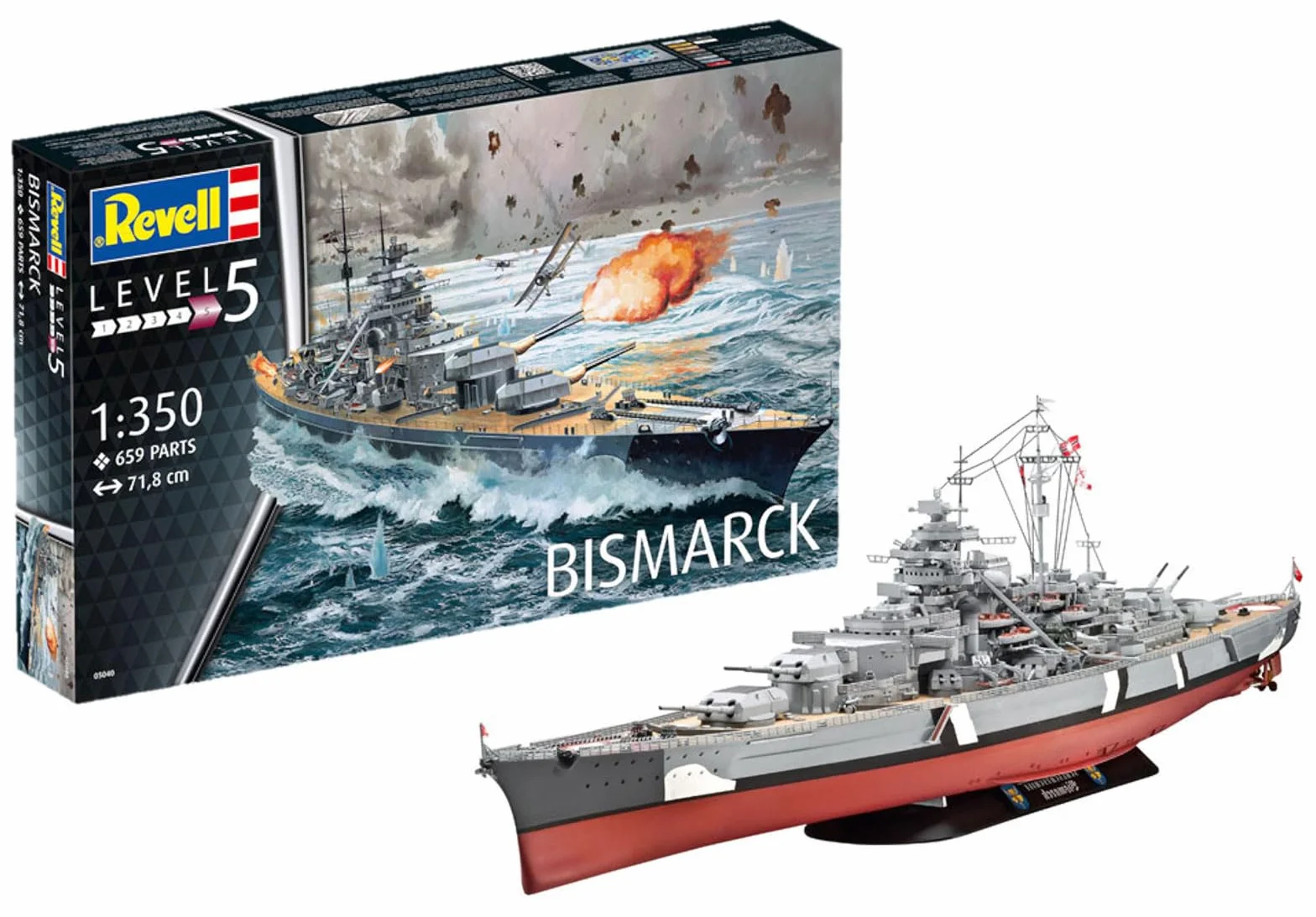 Revell 05040 - Maqueta del Acorazado Bismarck