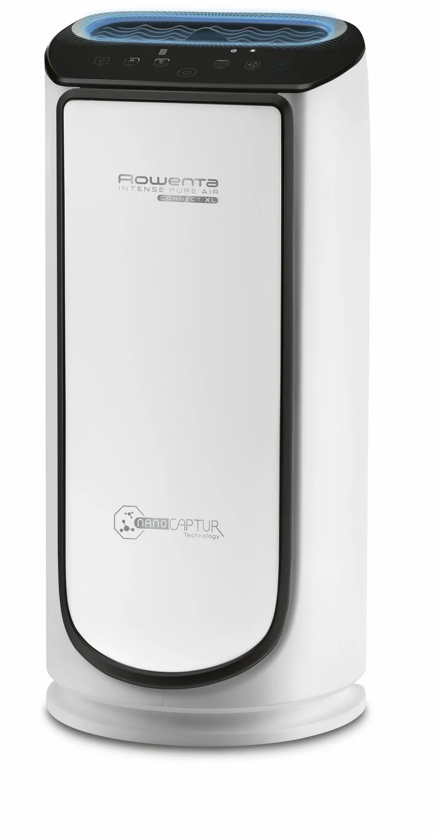 Rowenta Intense Pure Air Connect XL PU6080 - Purificador de Aire, 4 niveles de filtración hasta 140 m² con sensor de nivel de contaminación y gas de ajuste automático conectable mediante app