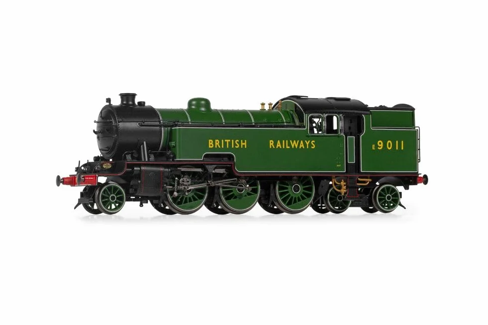 Tren de Vapor Hornby - R30360 BR, Thompson Clase L1, 2-6-4T, E9011 - Locomotoras de Escala 400 para Juego de Trenes, maquetas de locomotoras para Adultos - Regalo a Escala 1:76