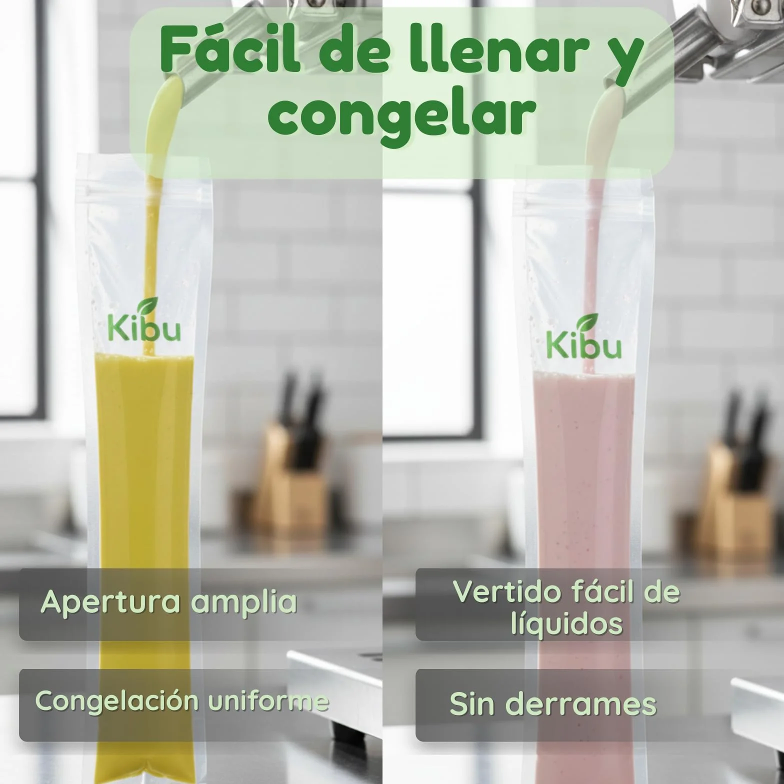 Bolsas de Helado Flash 150 Pack Plástico Duradero para Hacer Palitos de Hielo y Postres Congelados