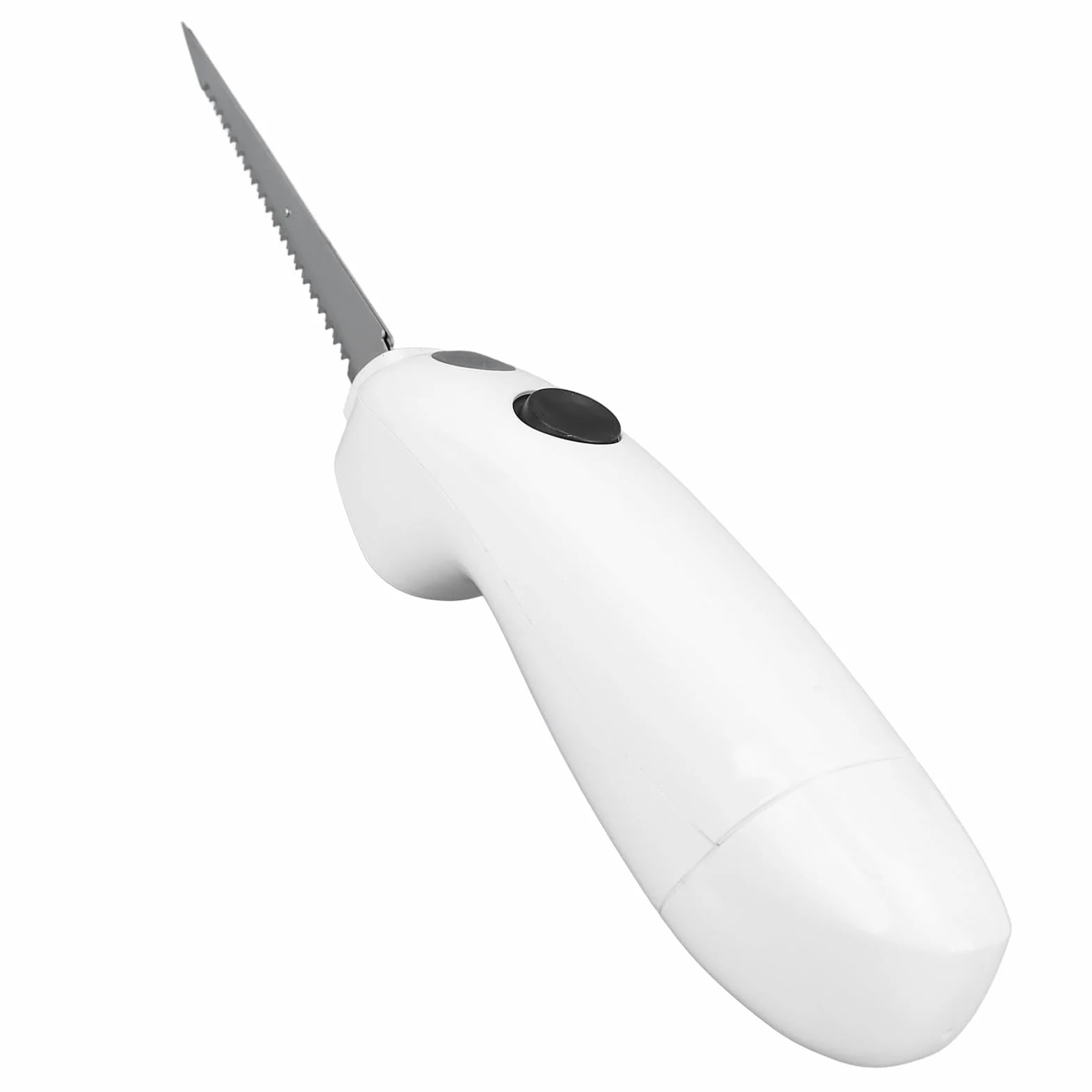 Cuchillo Eléctrico de Acero Inoxidable, Material PP, Ahorro de Tiempo, Cuchillo para Tallar con Botón de Encendido, Interruptor de Seguridad para Cuchillo de Pan para Cerdo,