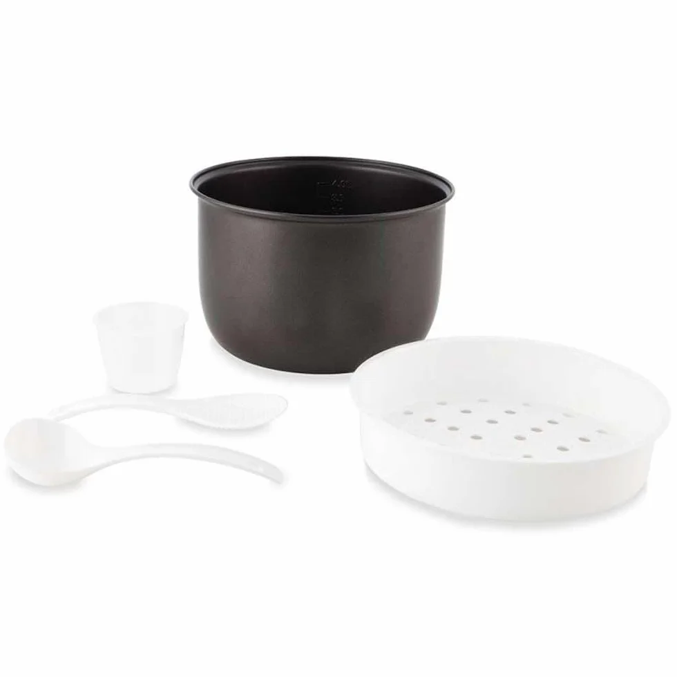 Orbegozo MCP 6000 - Máquina de cocinar programable, 11 programas, pantalla LCD, 5 L de capacidad, temporizador, recetario, 8436044539749