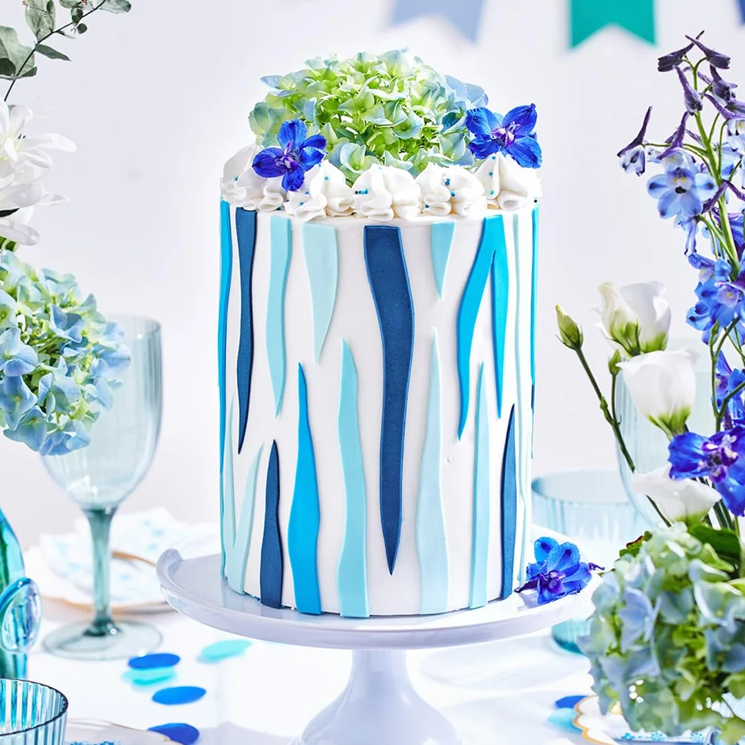 FunCakes Pasta De Azúcar Azul Bebé 250 G