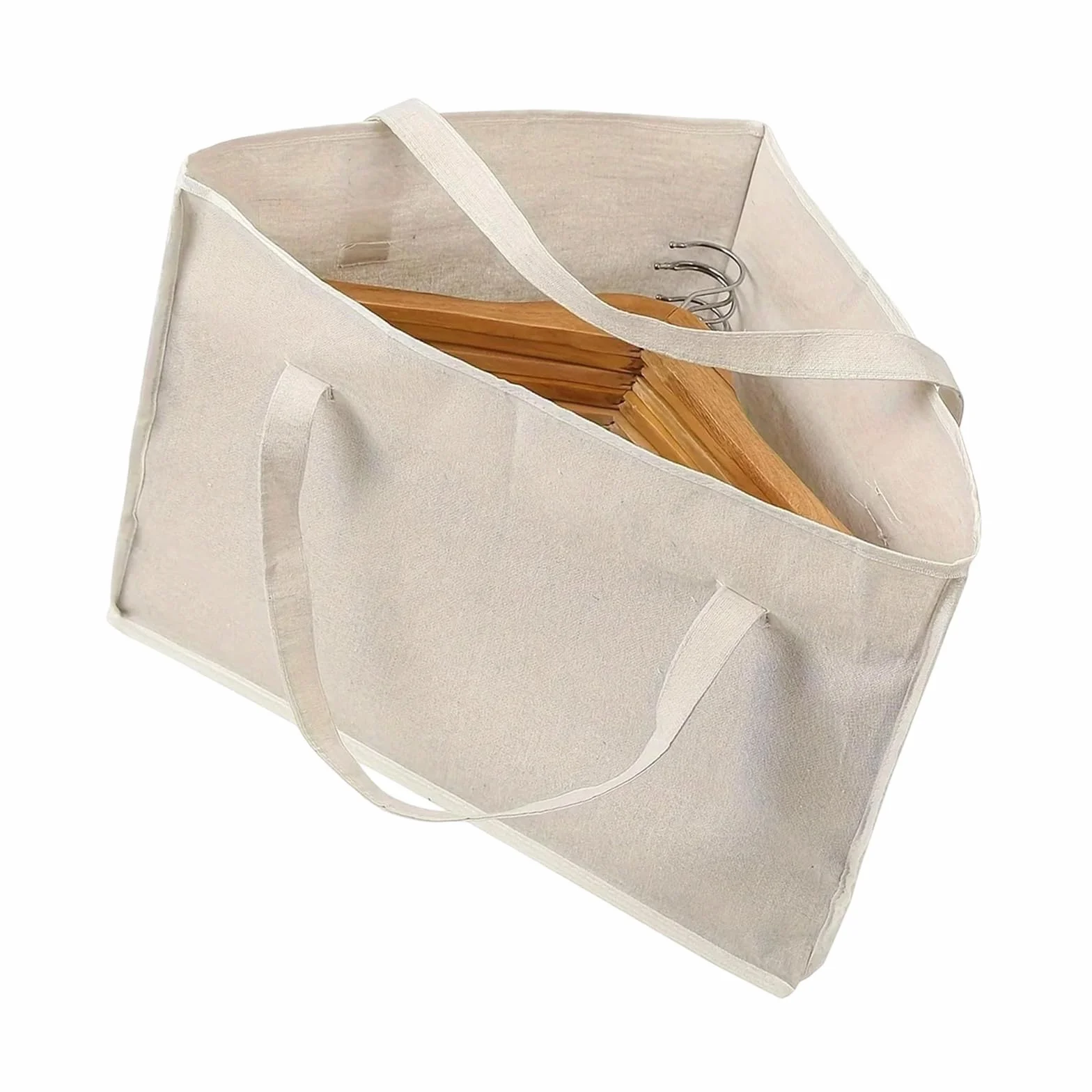 Bolsa de almacenamiento de ropa colgante que ahorra espacio, nizer de poliéster duradero para espacios pequeños, solución de almacenamiento de armario, accesorio versátil para perchero, organizador de