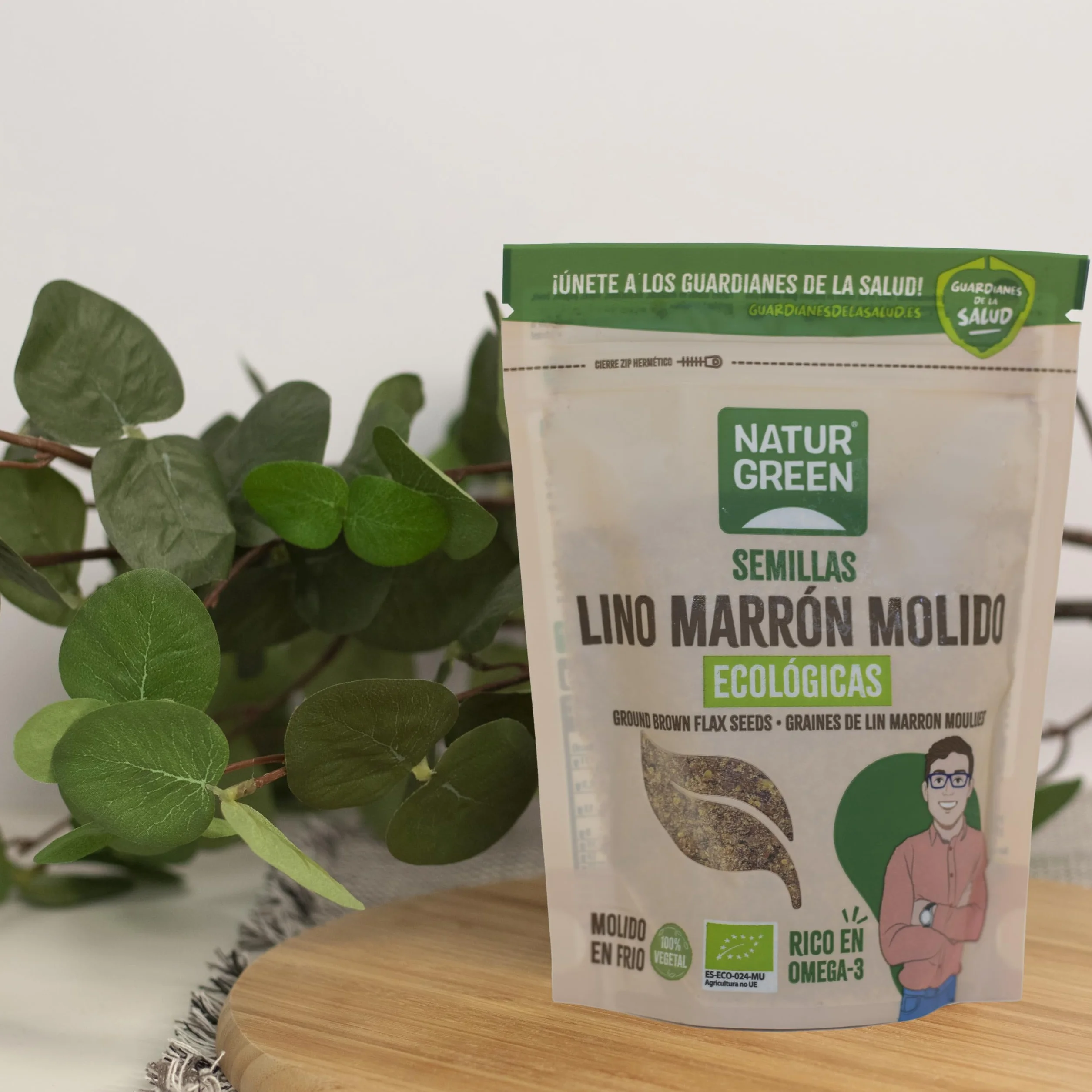 NaturGreen Semillas Lino Marrón Molido Bio 150 g