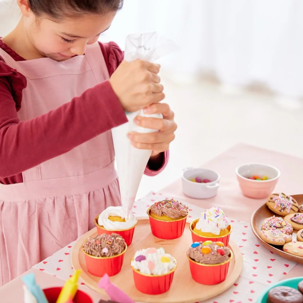 FunCakes Preparado Crema Blanca Encantada 200 g para Rellenar y Cubrir Pasteles