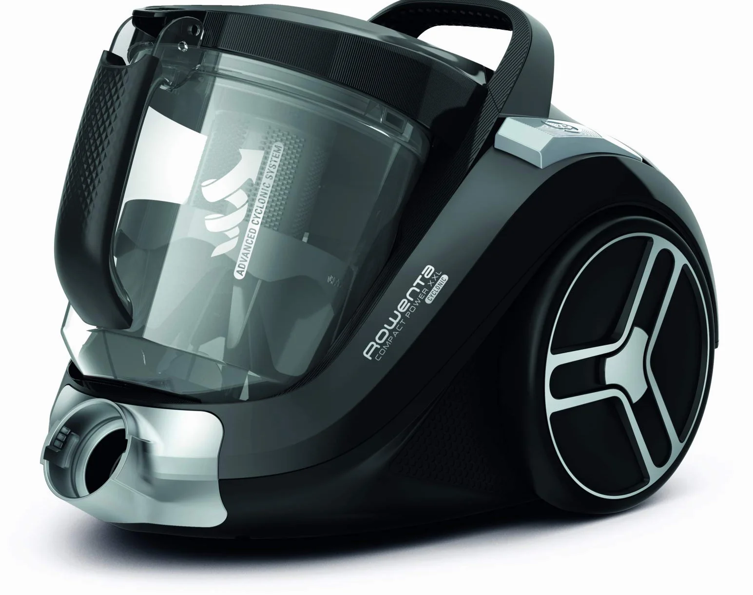 Rowenta Compact Power Cyclonic XL Classic RO4825, Producto renovado, Aspiradora de 2.5 l, diseño Compacto, Motor EffiTech, Especial Ranuras (Reacondicionado)