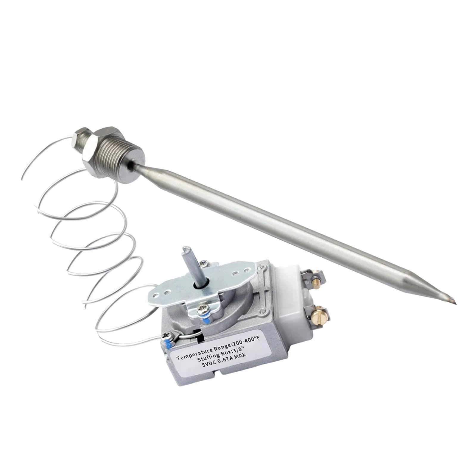 RX-2-24 Repuesto de termostato para freidoras Interruptores de límite Pieza de Repuesto para Control de termostato de Seguridad Pieza de Control Duradera para freír