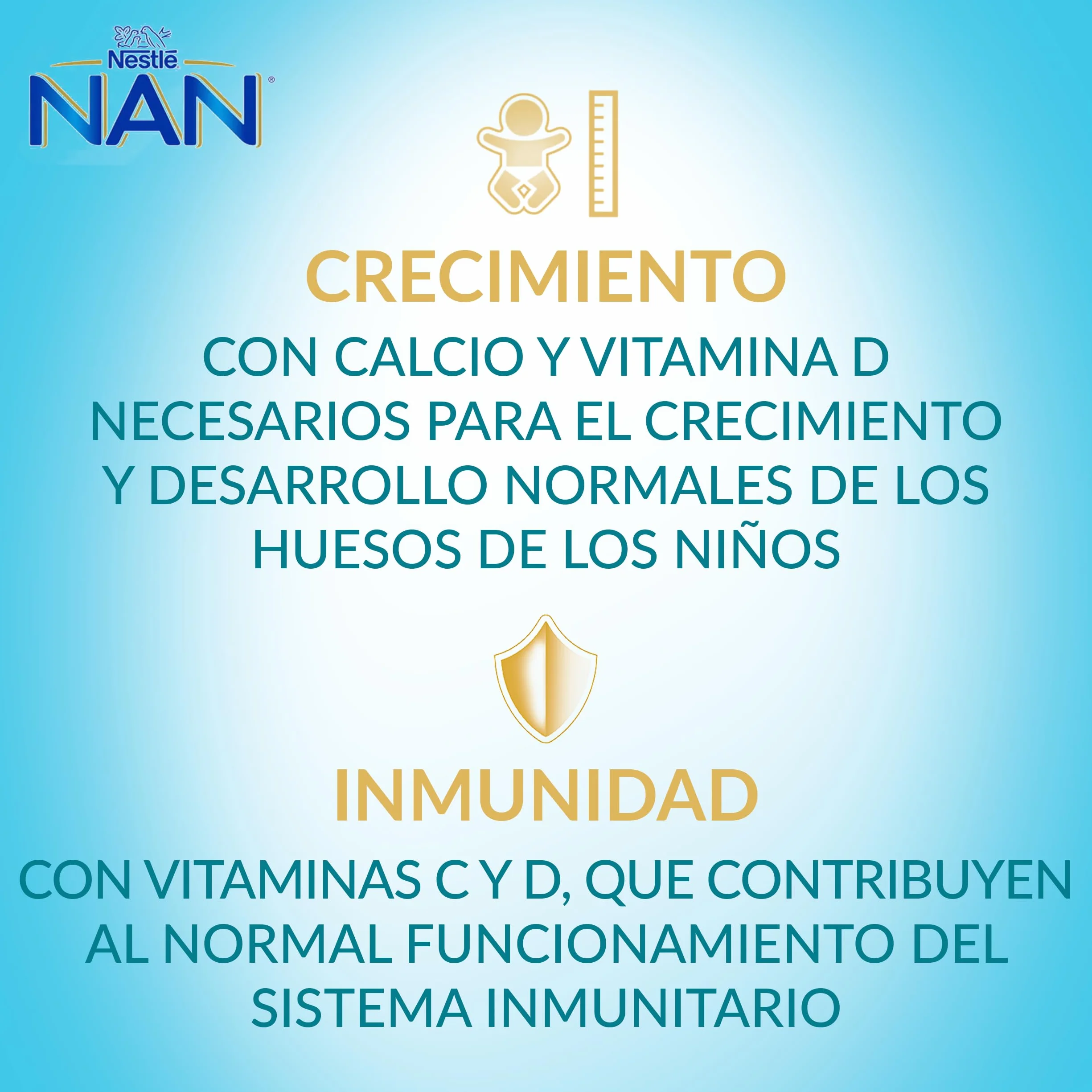 Nestlé NAN OPTIPRO 2 Leche de continuación en polvo 800g