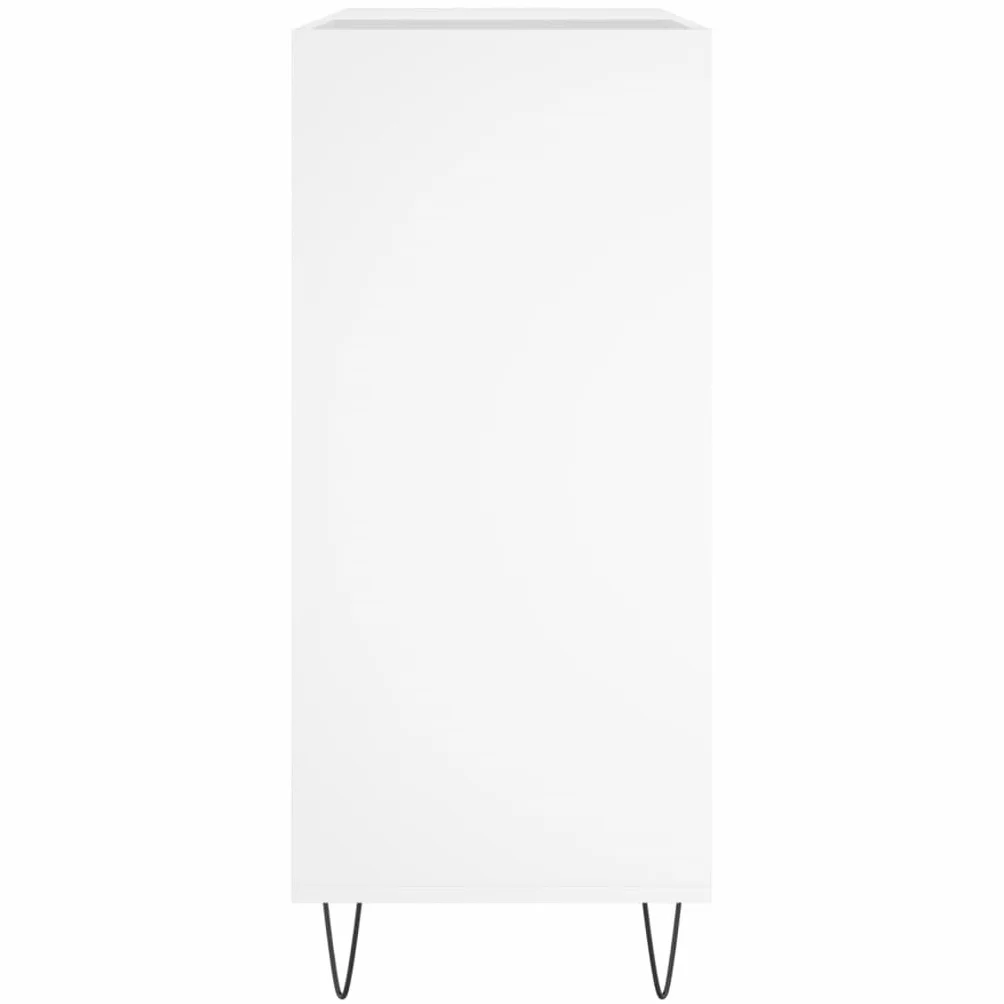 vidaXL Mueble para Discos Madera contrachapada Blanco 84,5x38x89 cm