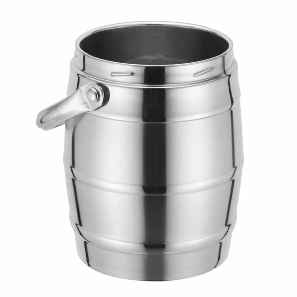Fiambrera Portátil Térmica de Acero Inoxidable Doble Capa y Tapa Hermética, Capacidad 3l, Mantiene la Comida Caliente por 6 Horas Adecuado para Oficina y Escuela