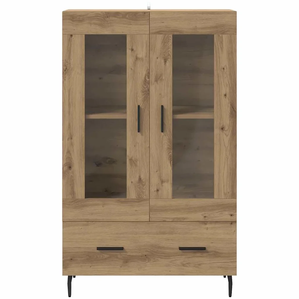 Genérico Alacena Roble Artesanal 69,5 x 31 x 115 cm Madera contrachapada,Mobiliario,Armarios y Almacenamiento,Aparadores-882542