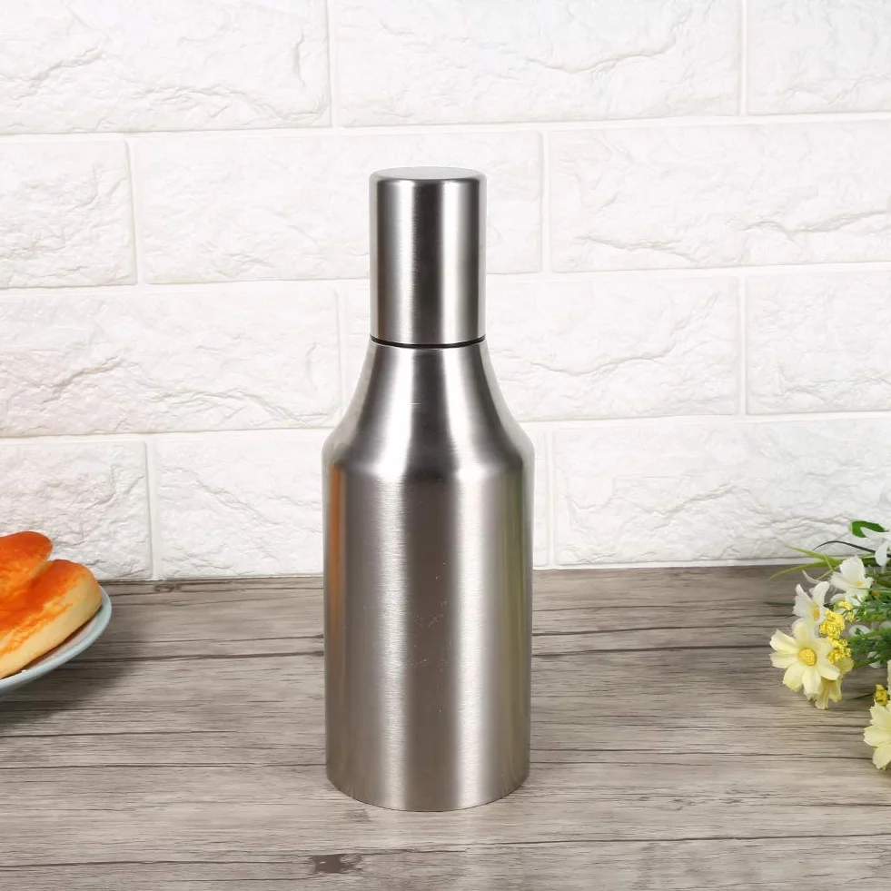 VIFER Botella Dispensadora de Aceite 1000ml, Aceitera Acero Inoxidable