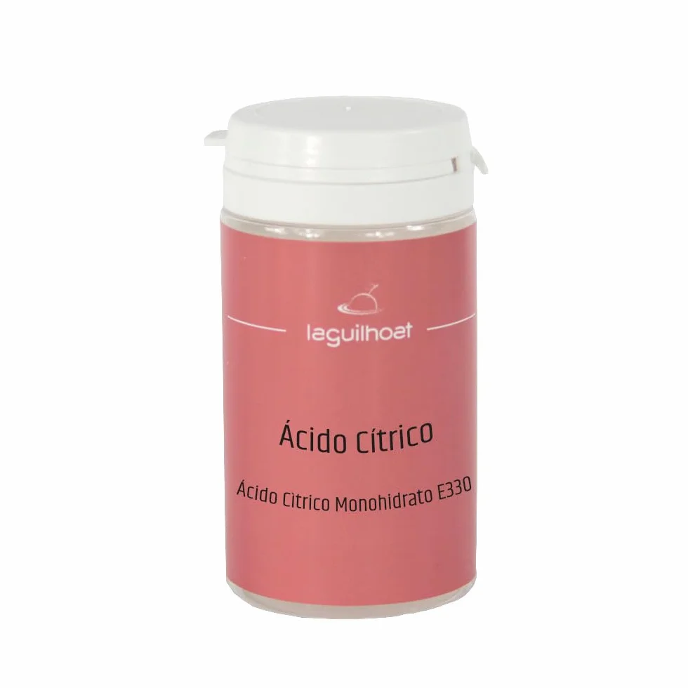 Cocinista Ácido cítrico alimentario 100 g Frasco hermético Reutilizable para Cocina repostería