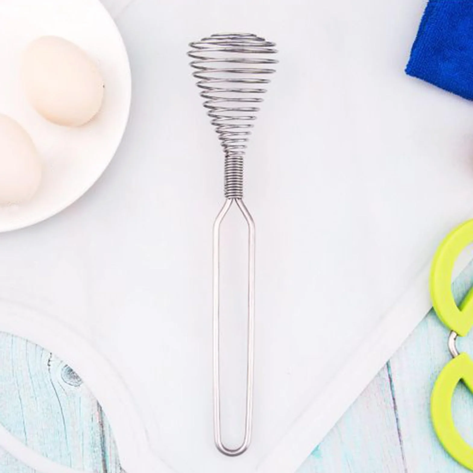 Batidor de Huevos,Batidor De Globos Manual Para Mezclar - De Mano Para Leche Cocina Reposteria Batir Mezclar Espumar Para Hogar Restaurante