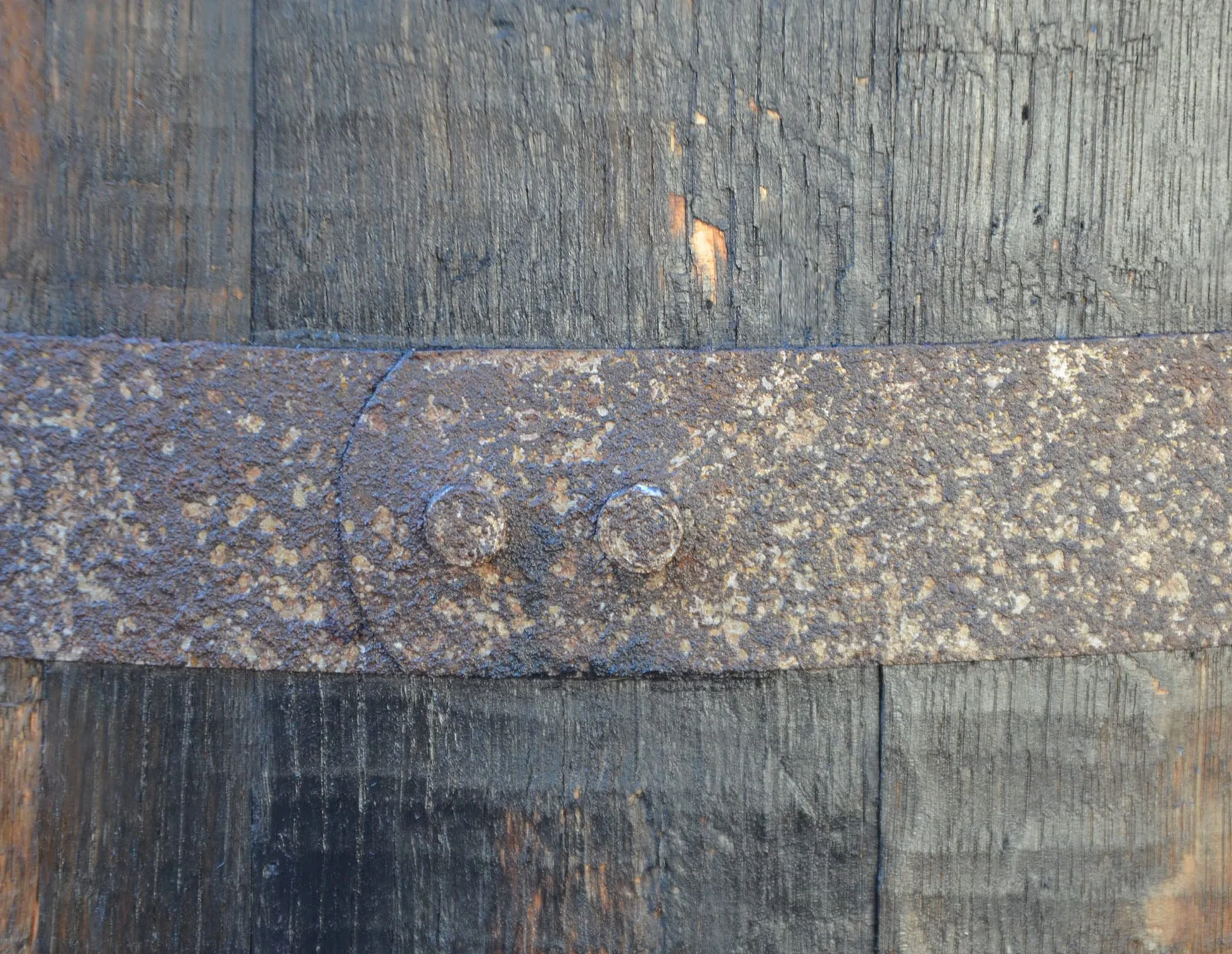 Temesso Barril de Madera Usado, auténtico Barril de Whisky escocés para decoración - con Tratamiento de Aceite
