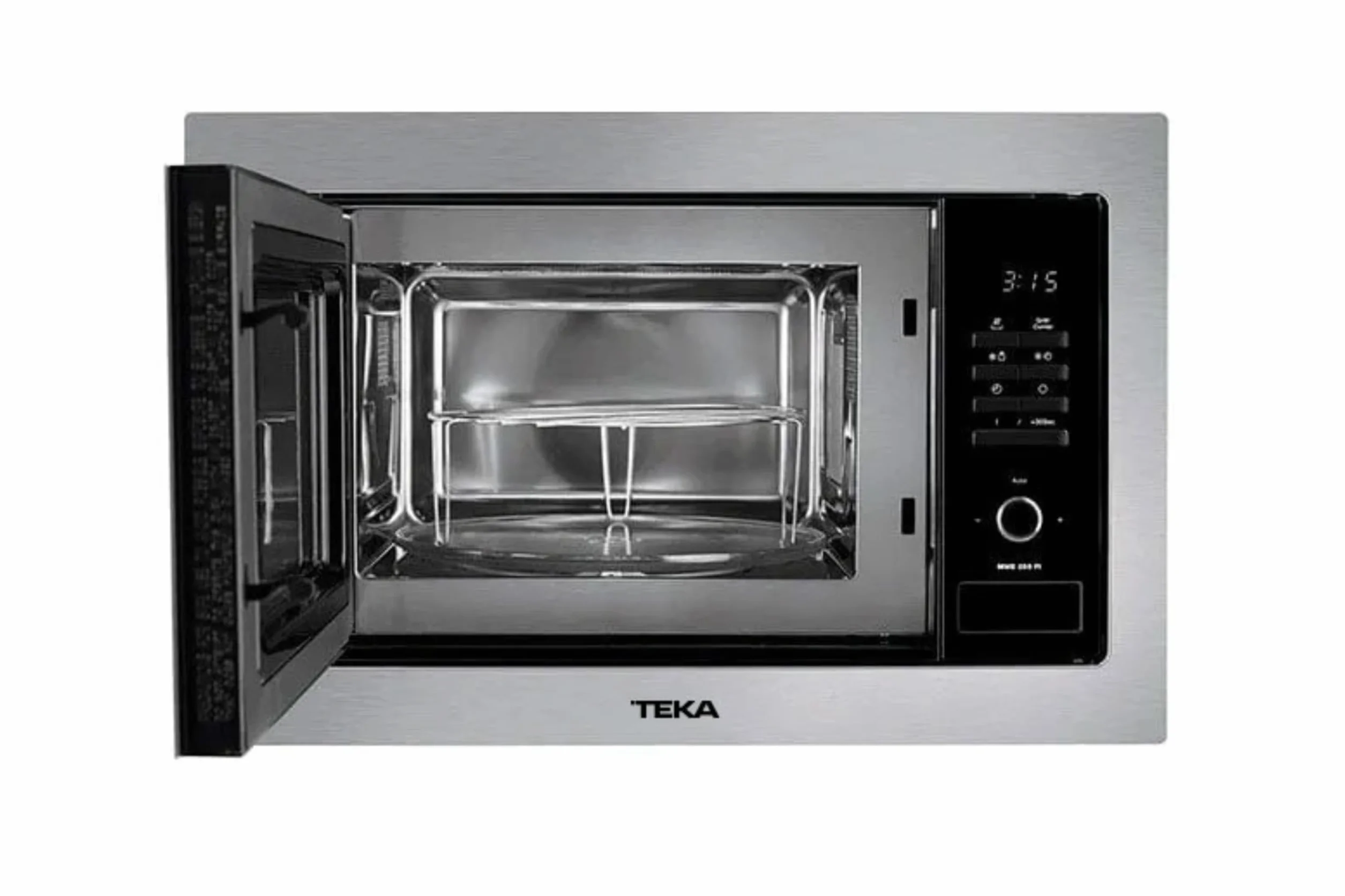 TEKA Microondas Integrable con Grill, Capacidad 25 L, Función Descongelación, Base Cerámica, Modelo MWE 255 FI