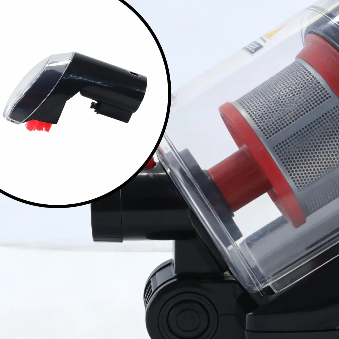 Accesorio de Tapicería para Limpiador Profundo Serie 3698Z/1558Z/3617Z/36985, Cabezal de Cepillo para Alfombras y Muebles Negro