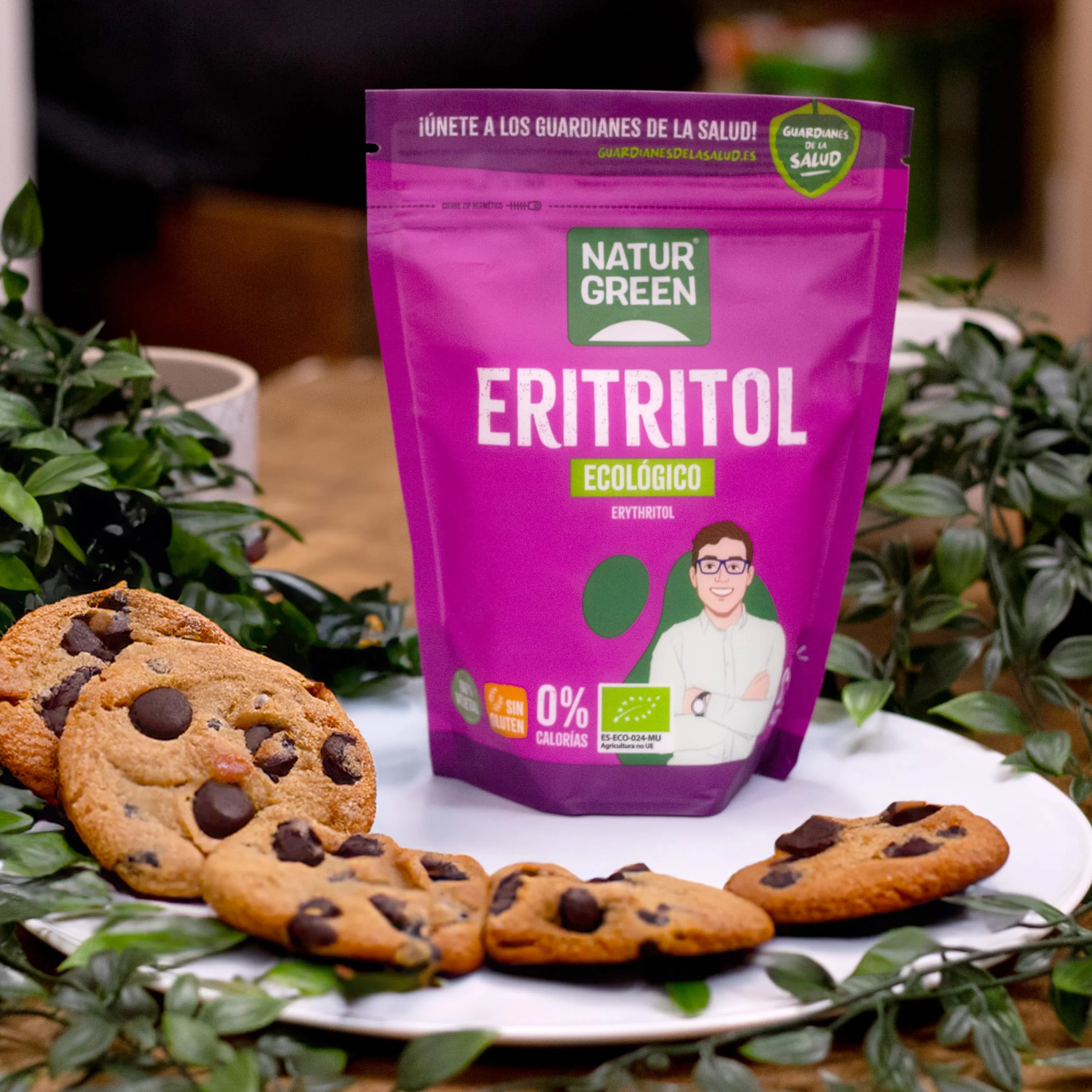 NaturGreen Eritritol Ecológico Bio Edulcorante de Mesa 500g