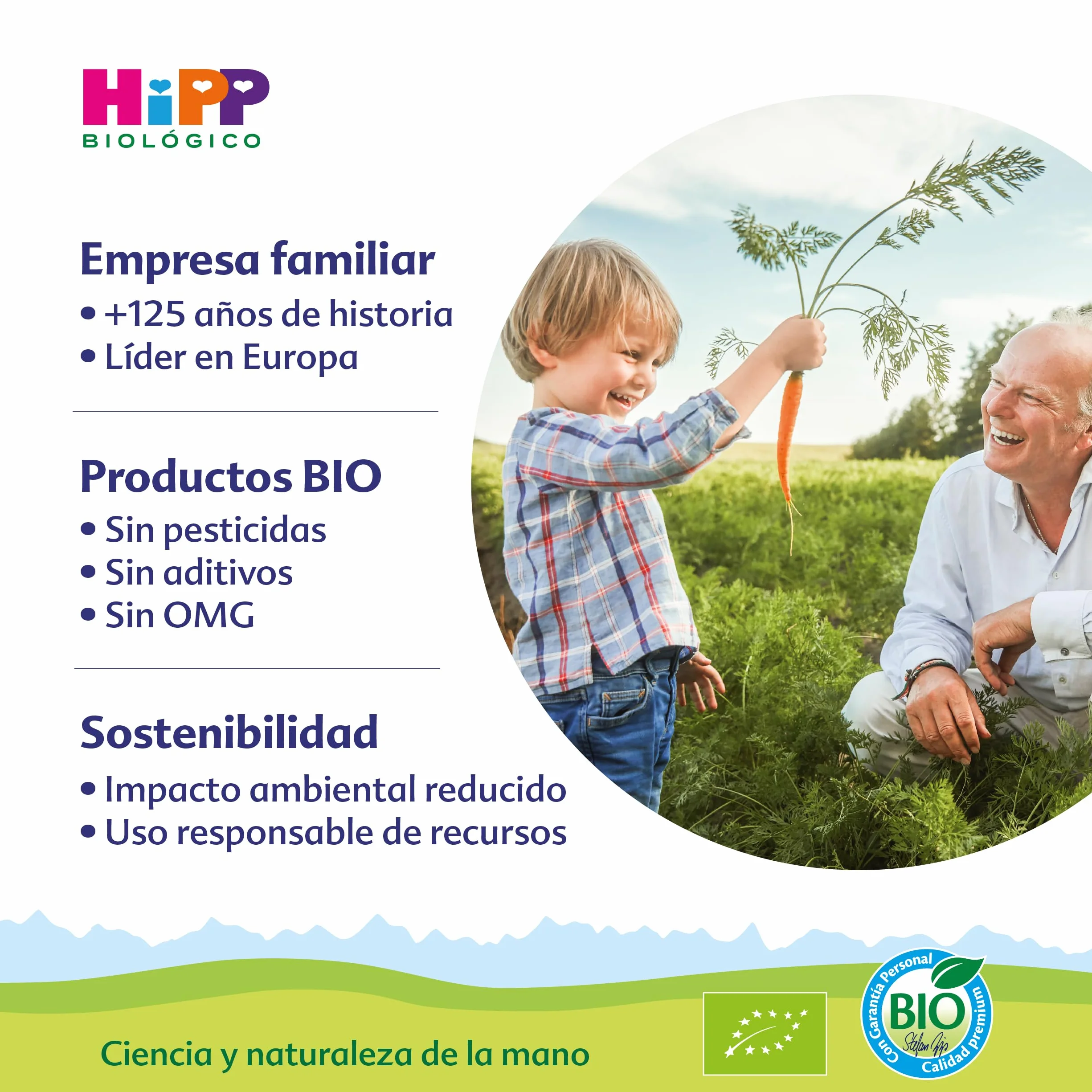 HiPP Combiotik 1 Leche para Lactantes Ecológica 800 gr BIO para bebés 0-6 meses