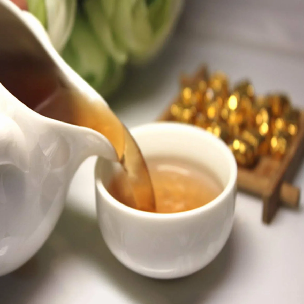 Puer té maduro Cha Gao crema Puerh cocido Pu'er Yunnan 30g 30 piezas