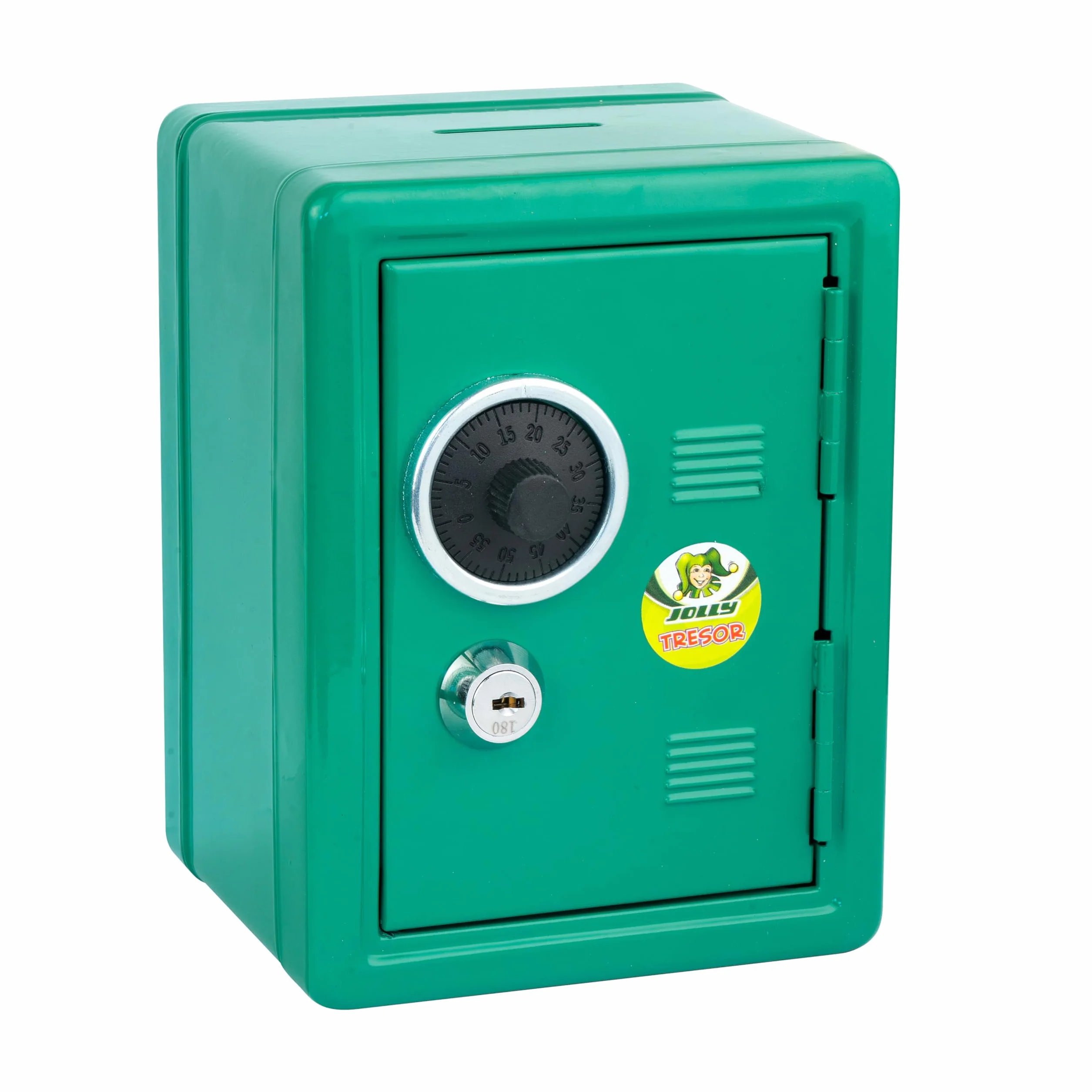 Jolly 9920 – 0003 – Hucha, diseño caja fuerte en verde