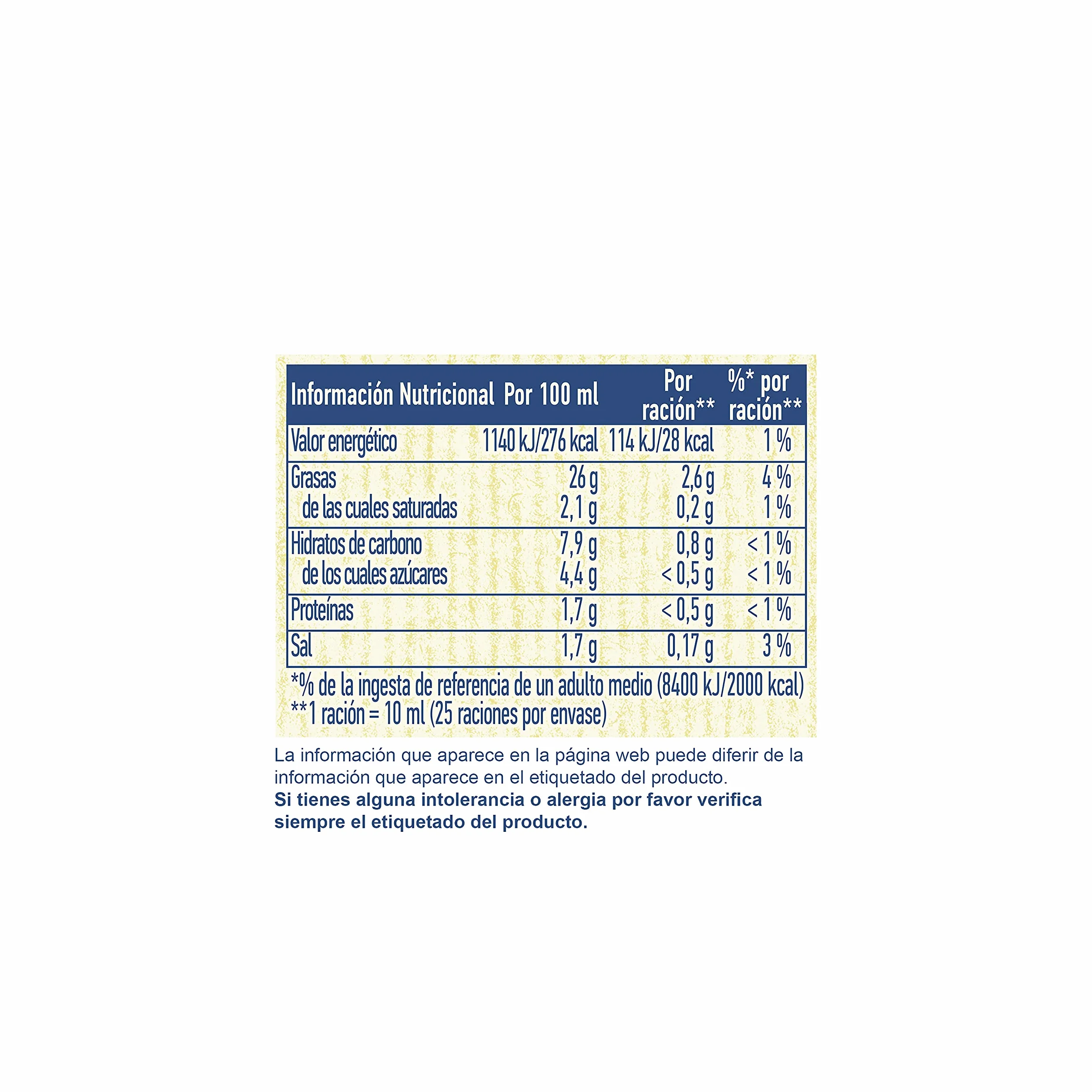 Hellmann'S Salsa Mostaza 250ml
