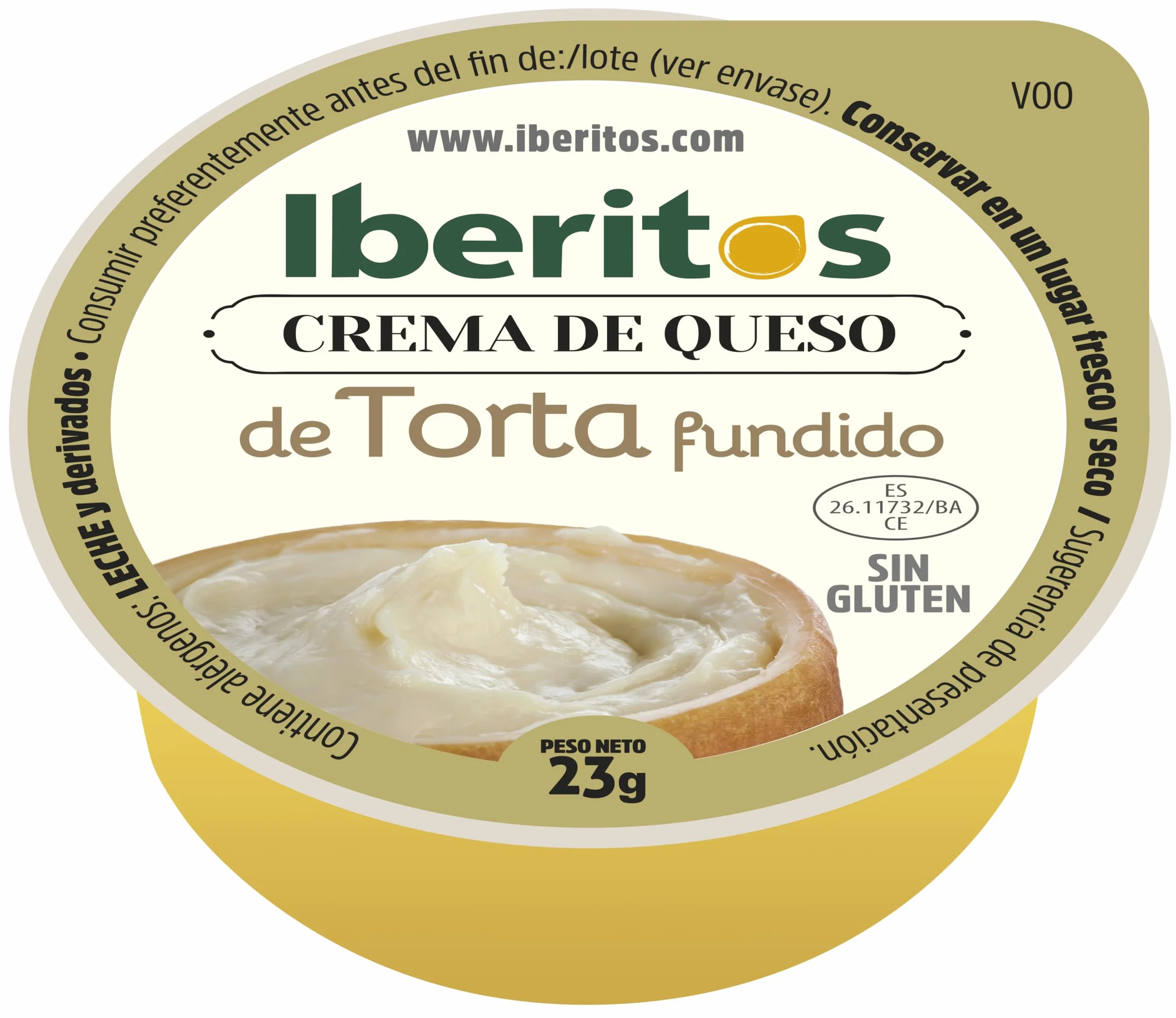 Iberitos Surtido de Quesos Crema Monodosis 18 Unidades 23 g