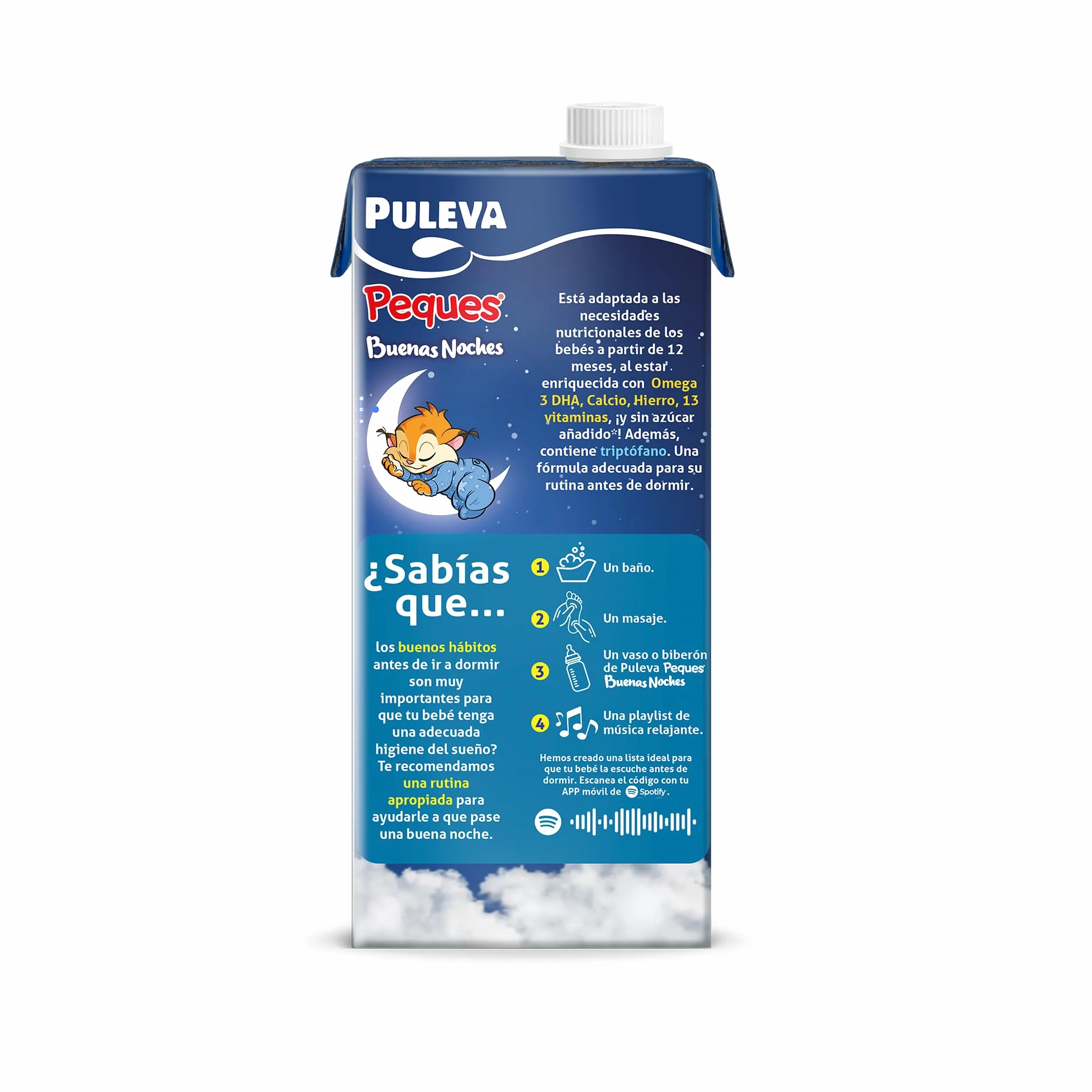 Puleva Peques 3 Buenas Noches +12 Meses Pack 6 x 1l