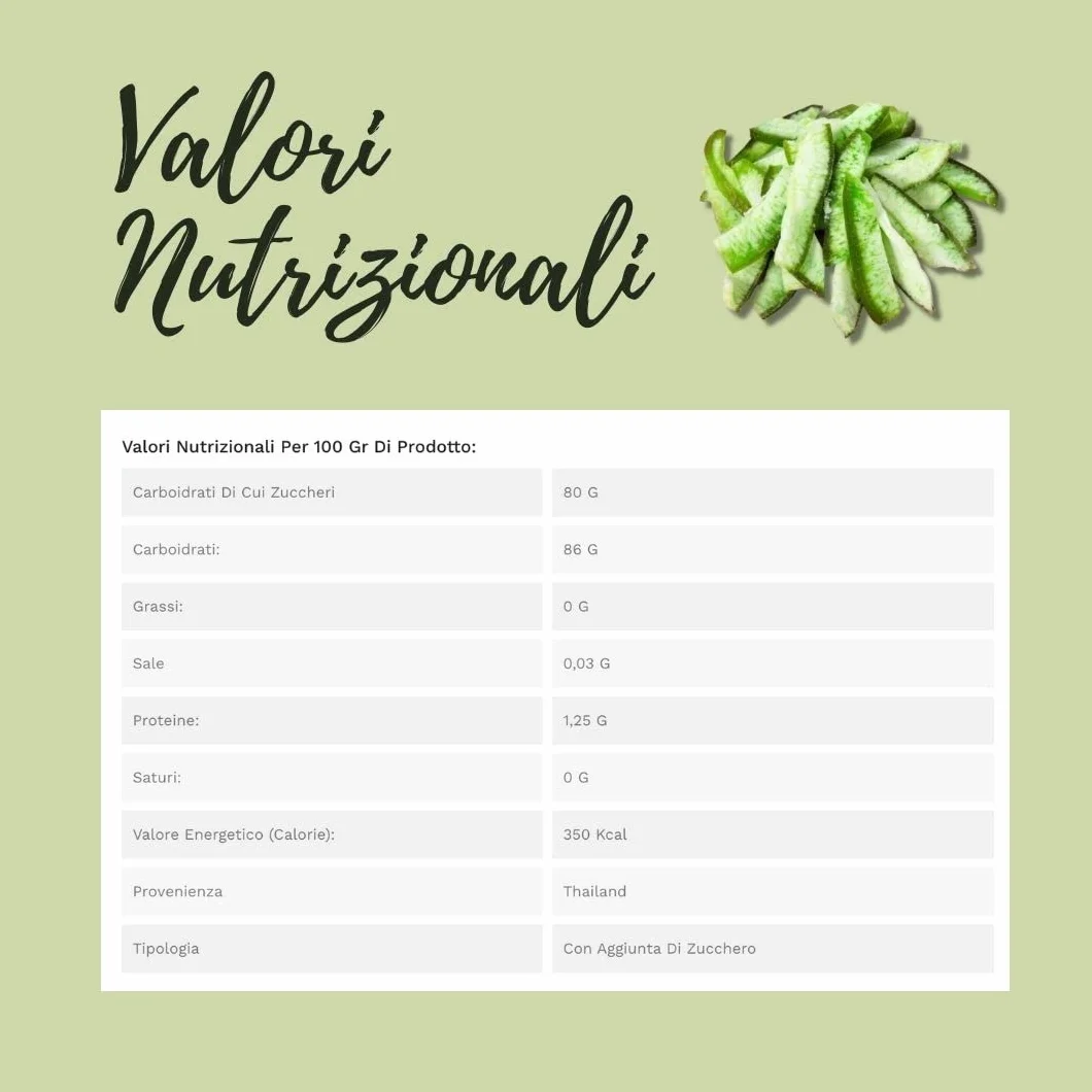Natura d'Oriente Pomelo Verde Deshidratado 1000 g