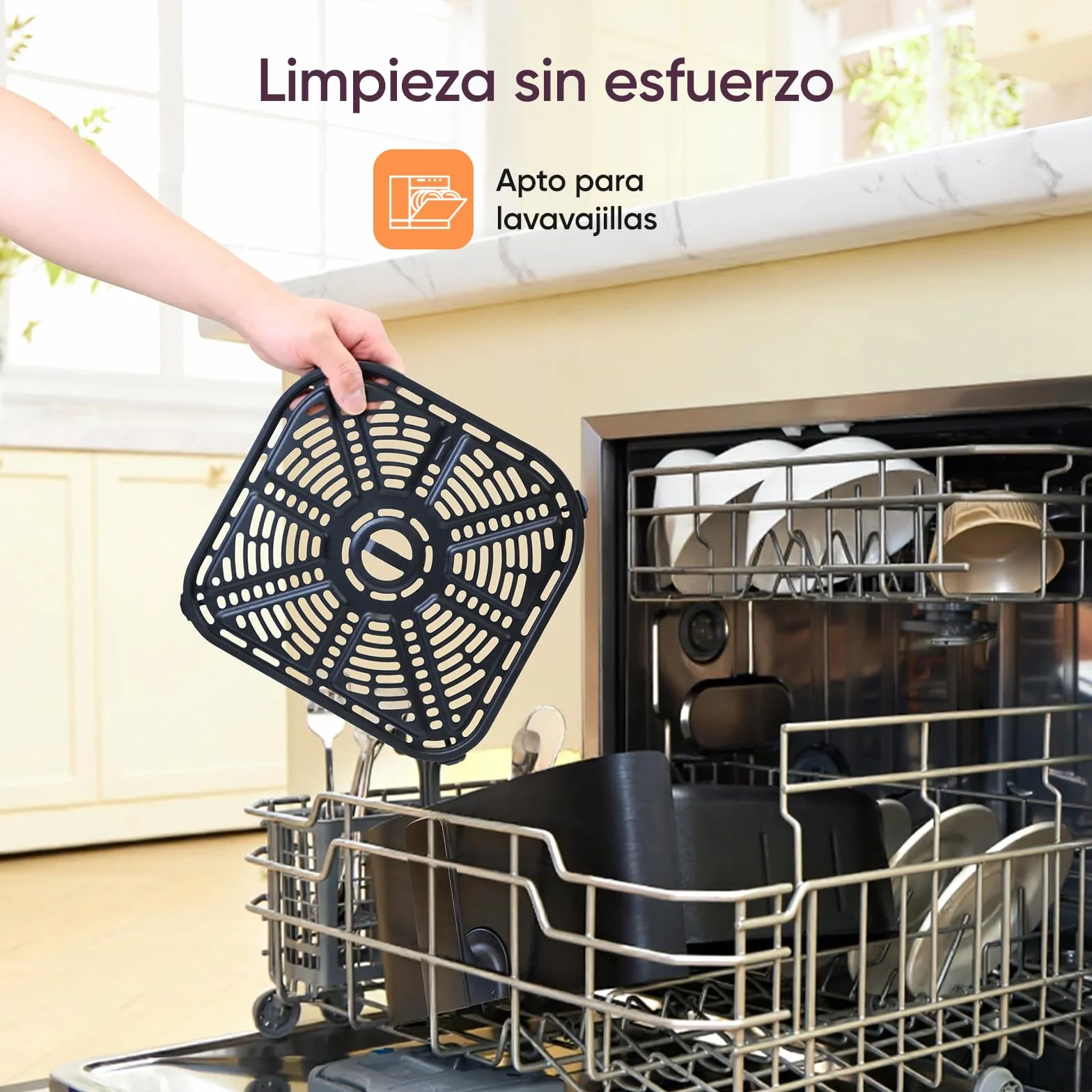 Cosori Freidora de Aire 5,7L Interior Metálico Real 1700W