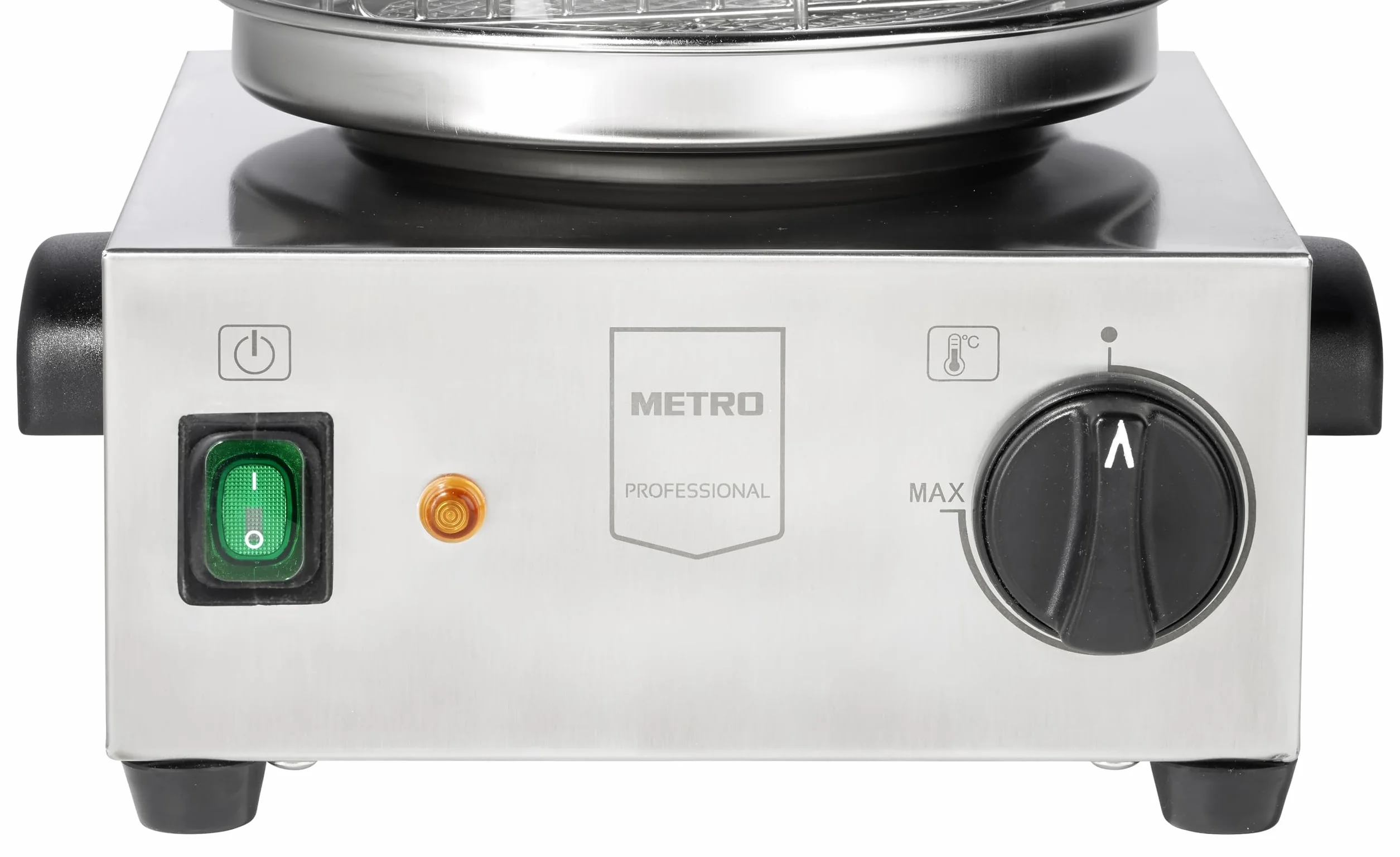 METRO Professional Máquina para Perritos Calientes GHM1002, Acero Inoxidable, 800 W