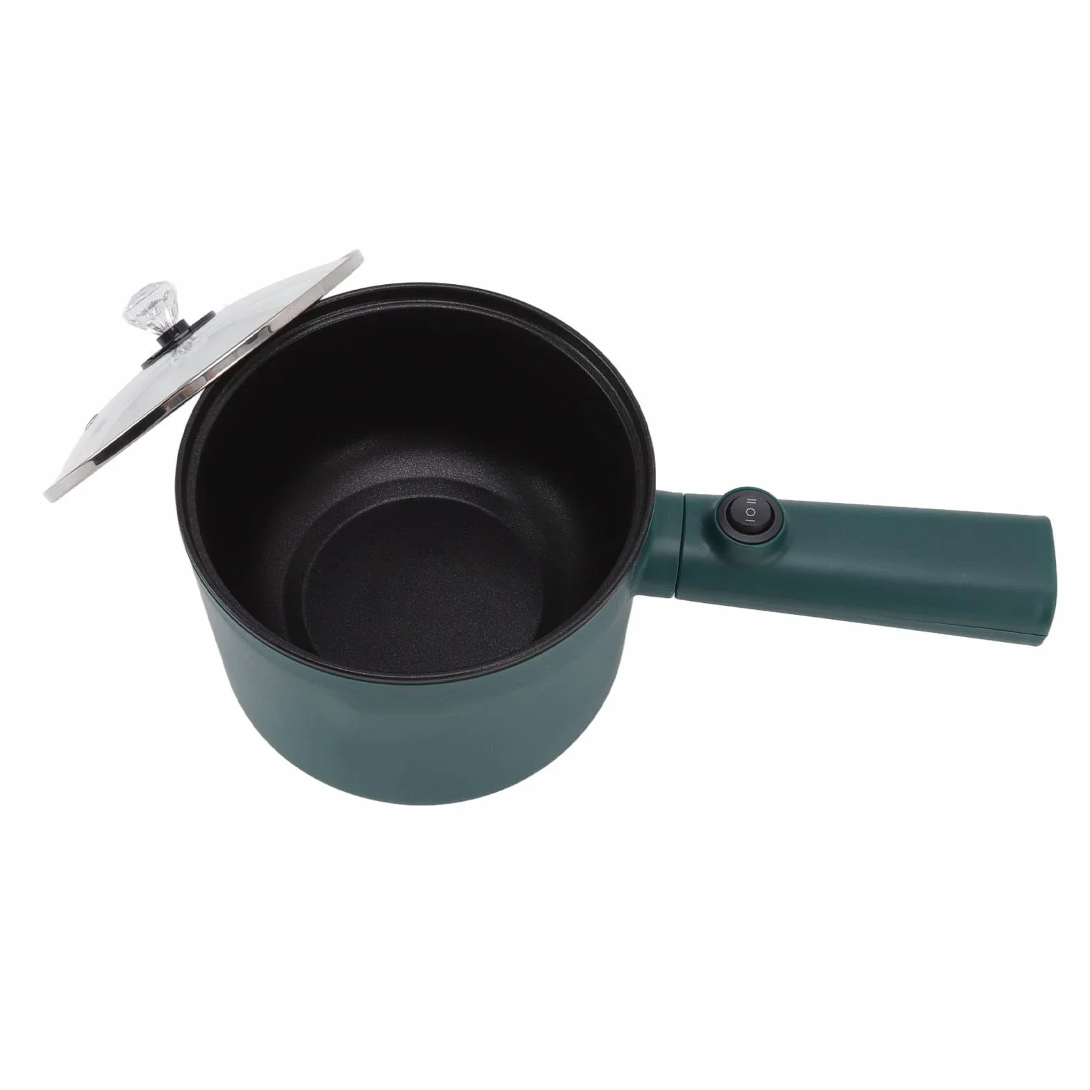 Mini olla caliente multifunción antiadherente 1,8 L Mango largo