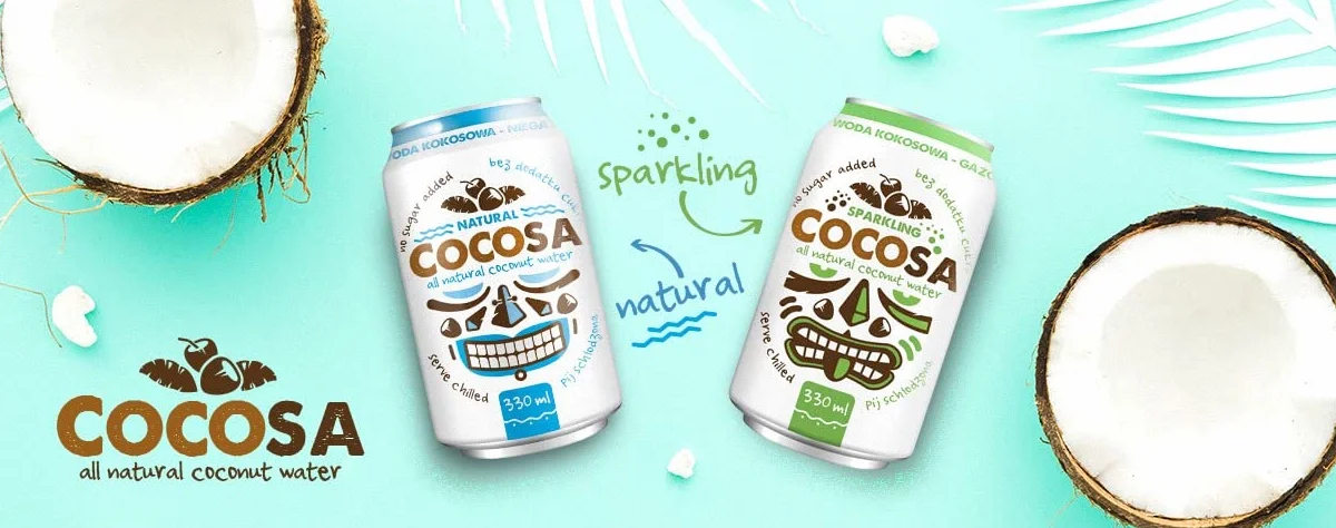 Cocosa Coconut Water Kokosnusswasser 330 ml ohne Kohlensäure aus Vietnam