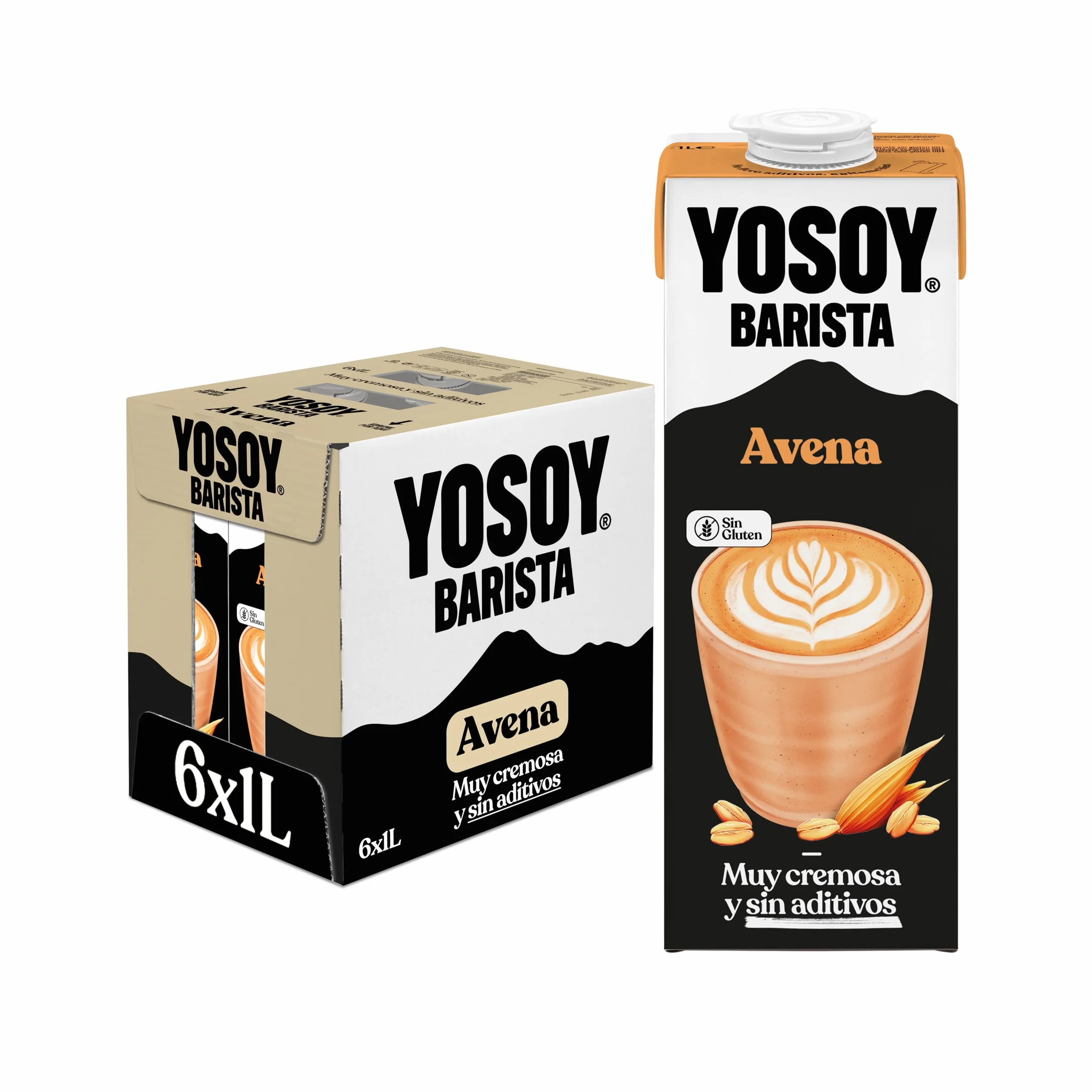 Yosoy Bebida Vegetal de Avena Barista Pack 6 x 1L