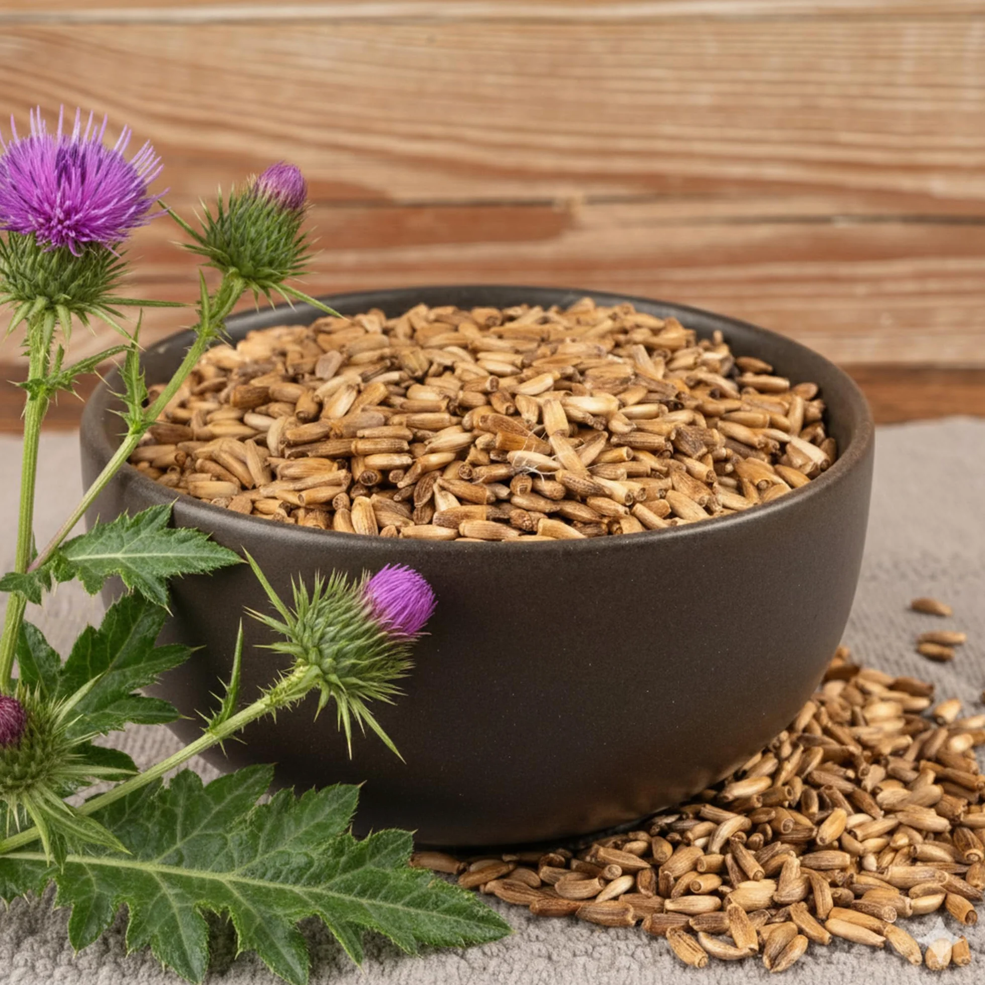 Alpi Nature Semillas de Cardo Mariano 500g Enteras para Infusión