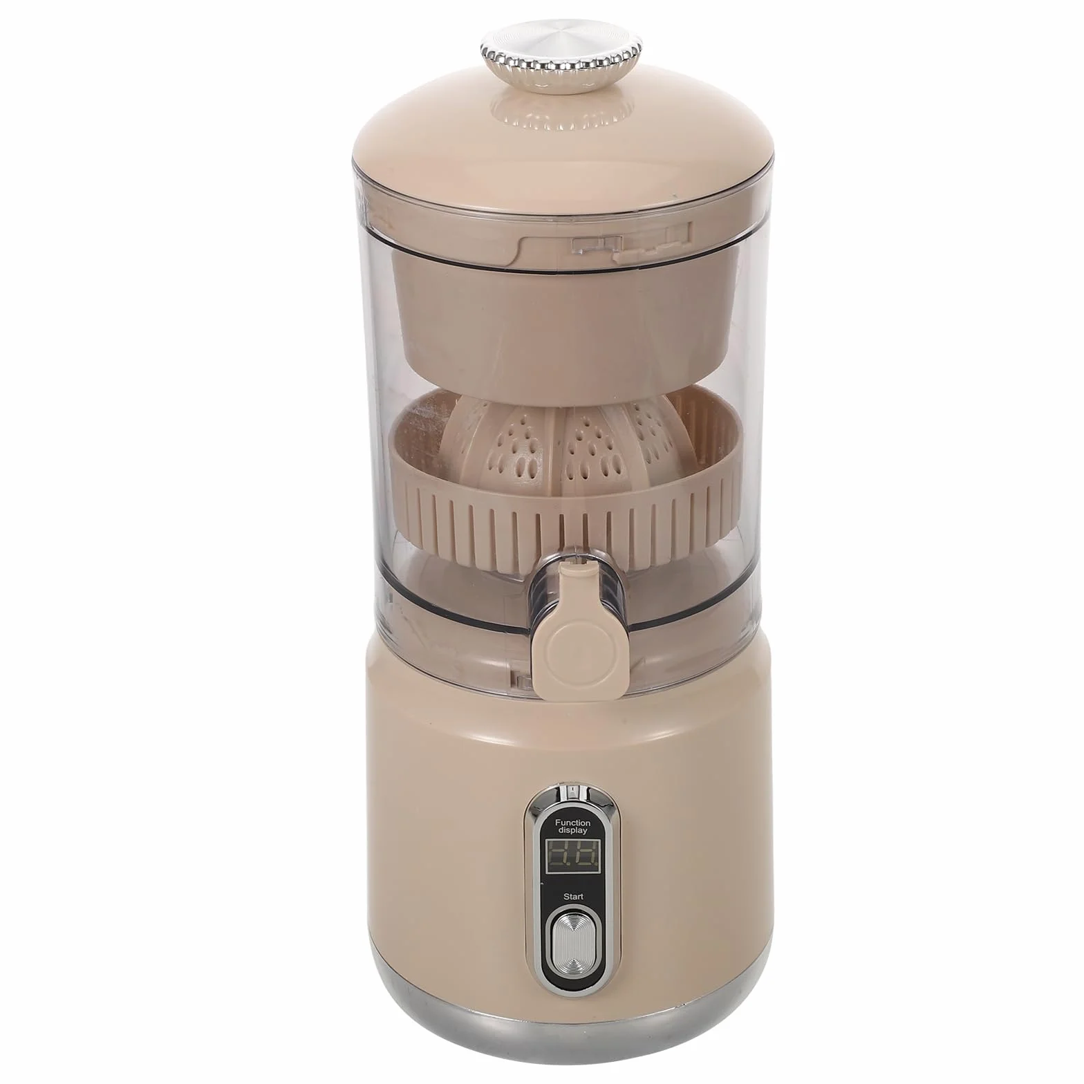 MAGICLULU Exprimidor Eléctrico de Cítricos Exprimidor de Naranjas Portátil Extractor de Jugo Automático con Separador de Jugo para Hacer Zumo de Limón Casa o Viajes