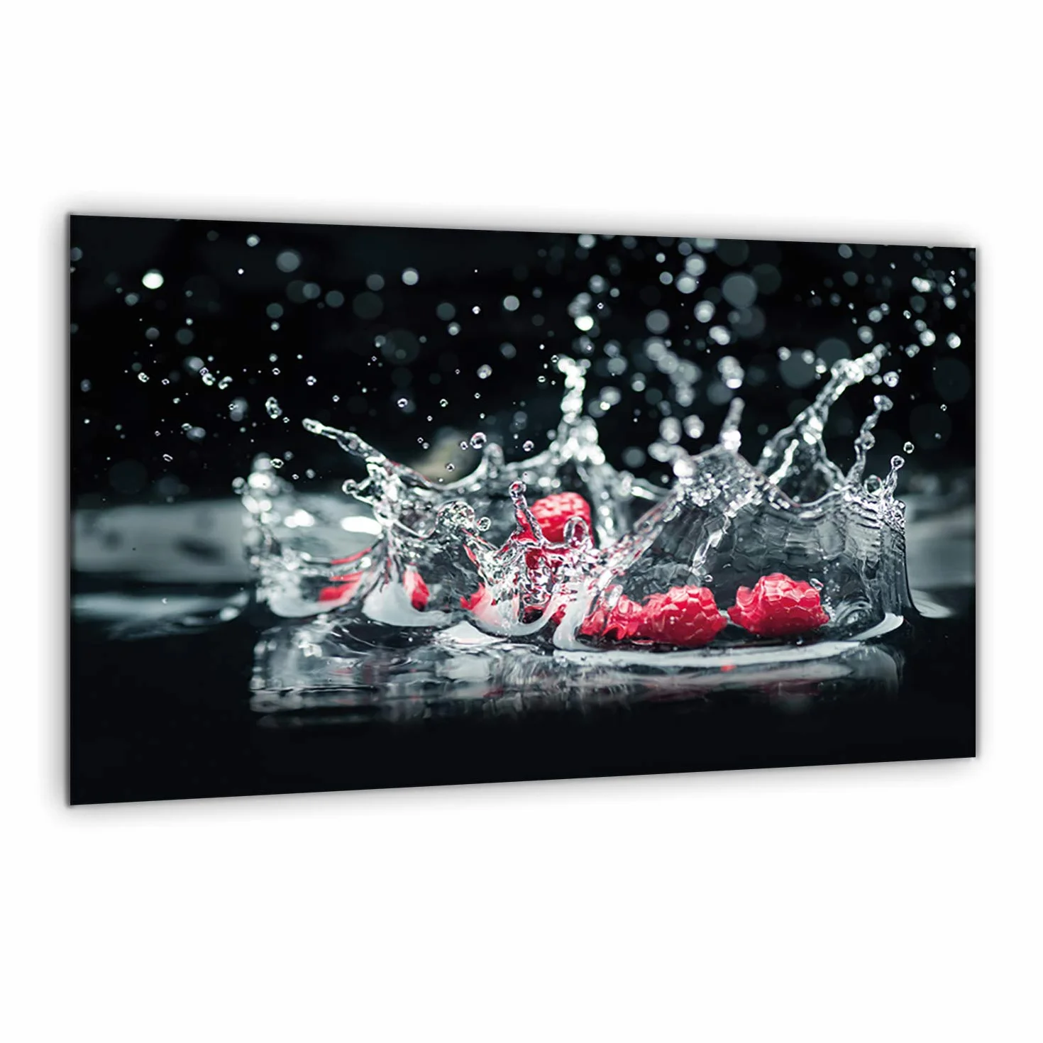 Tabla protectora de encimera, de cerámica, 80 x 52 cm, de gran tama?o, de cristal templado, para cortar, se puede colocar en la pared para evitar salpicaduras, protector de vitrocerámica | semUp