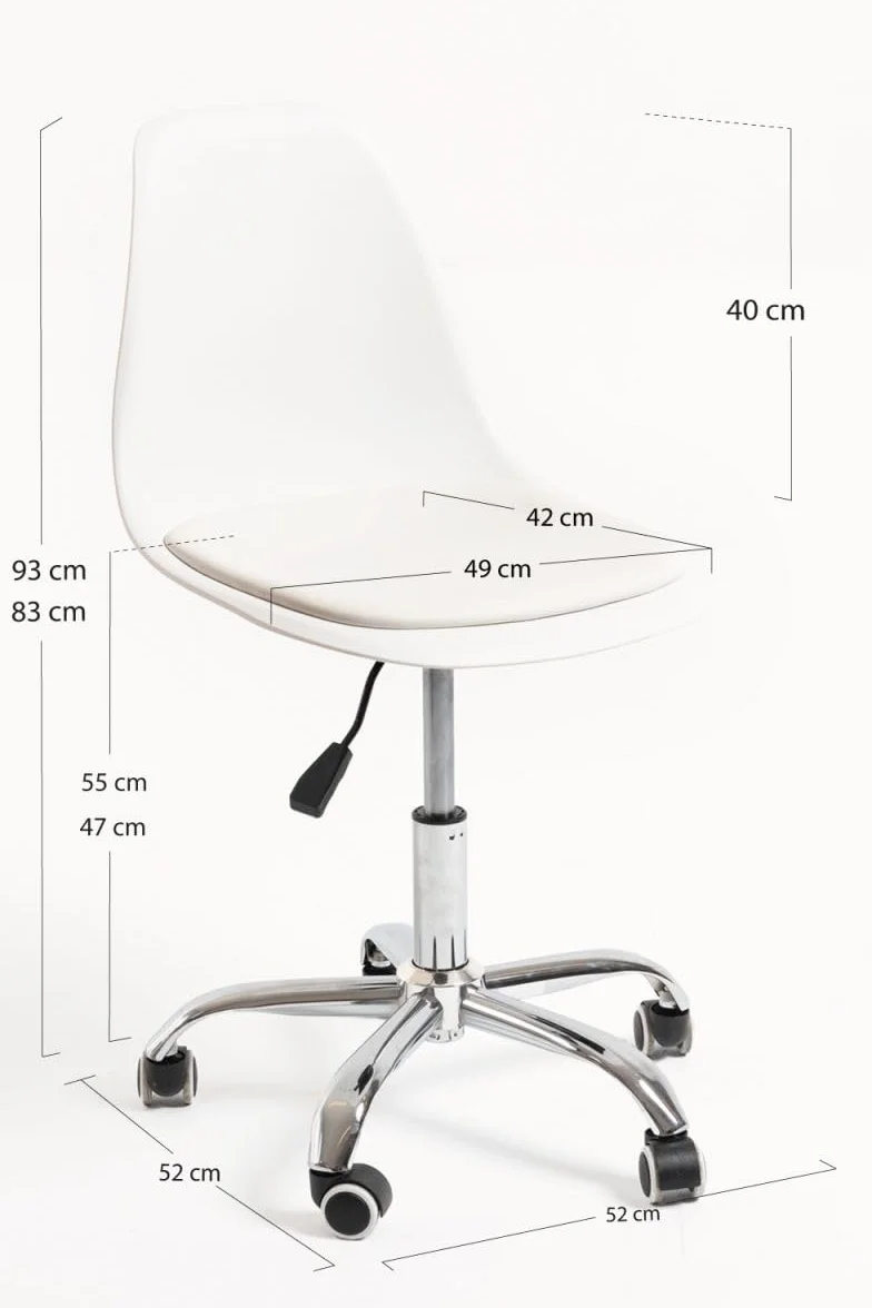 Packs Sillas Dami Office 4 Sillas Blanco
