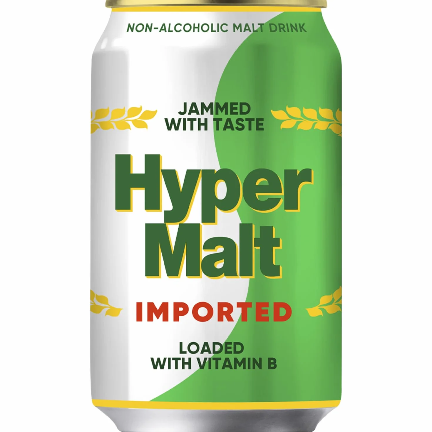 HYPER MALT Bebida de Malta enlatada Paquete 24 x 330 ml