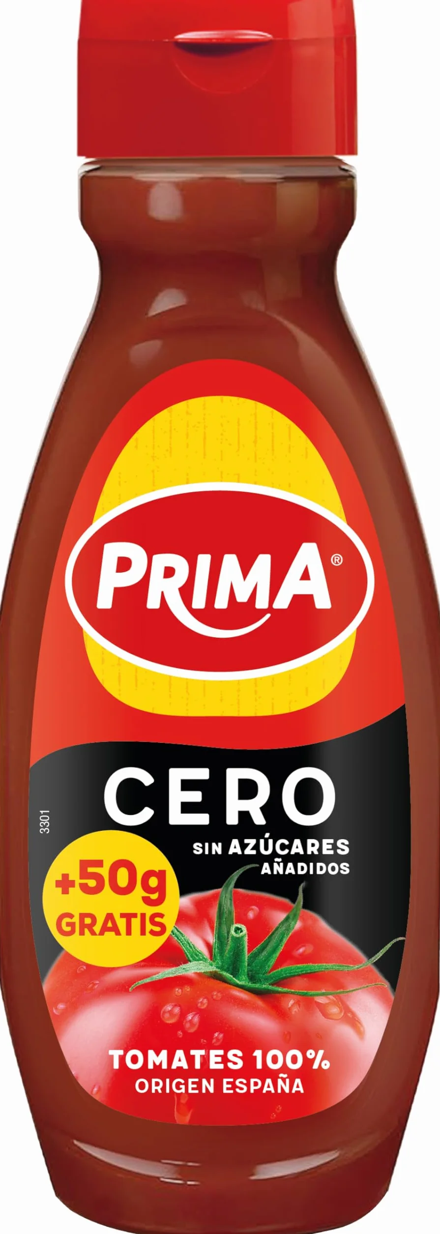 Prima Ketchup Cero 460+50 g