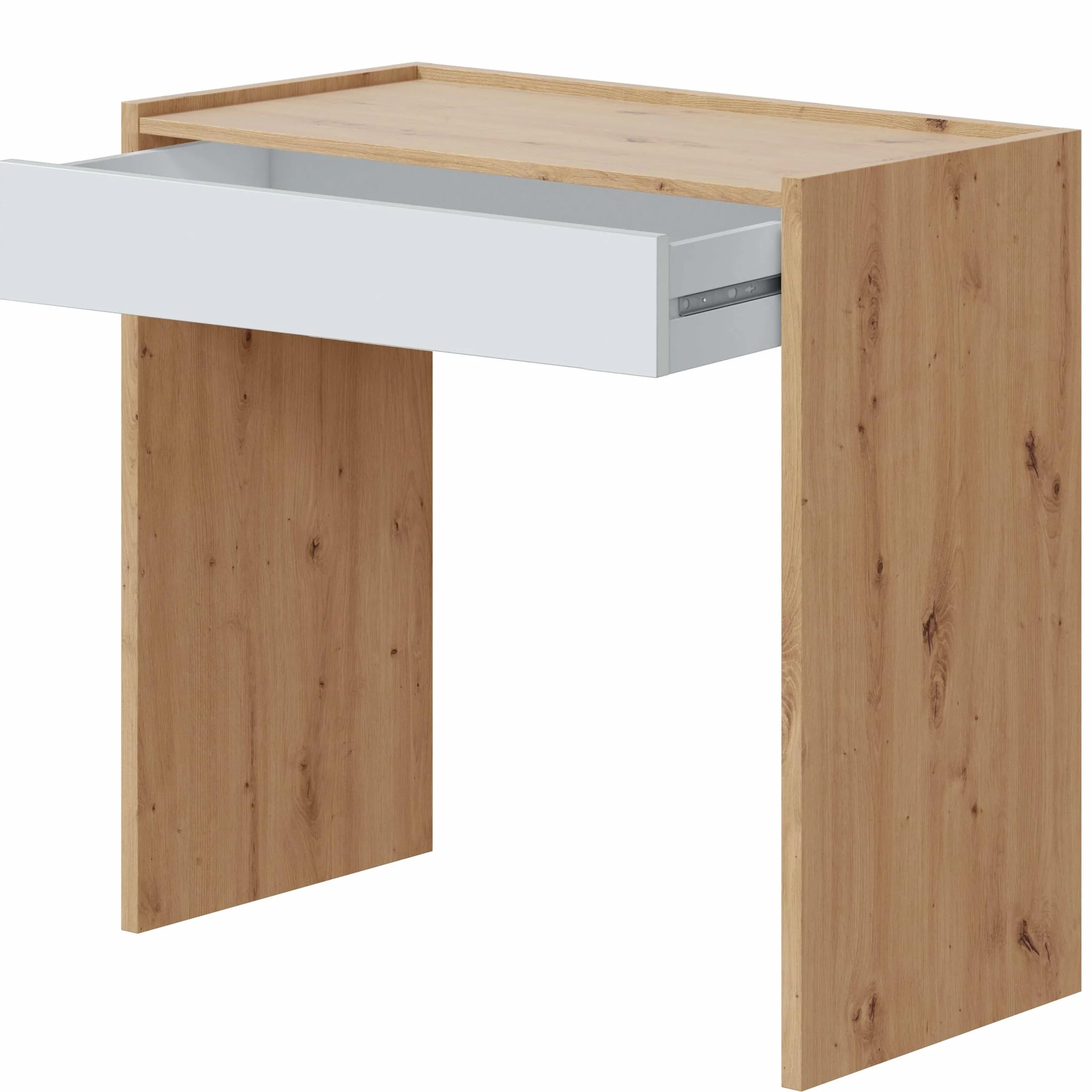 Miroytengo Pack 3 Muebles Juveniles Noa en Color Roble Nodi y Blanco Artik